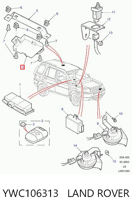 YWC106313 Land Rover