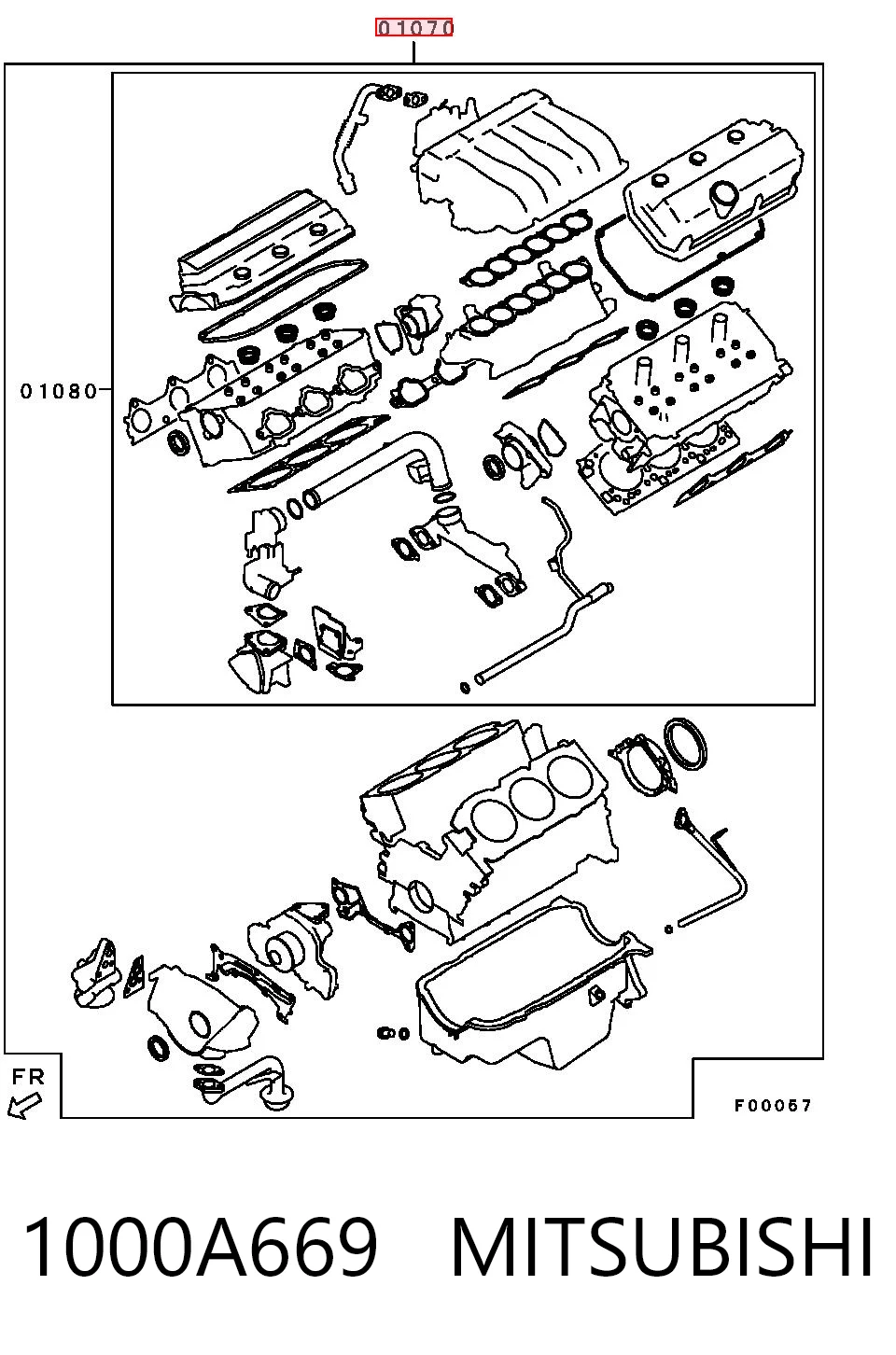 1000A669 Mitsubishi