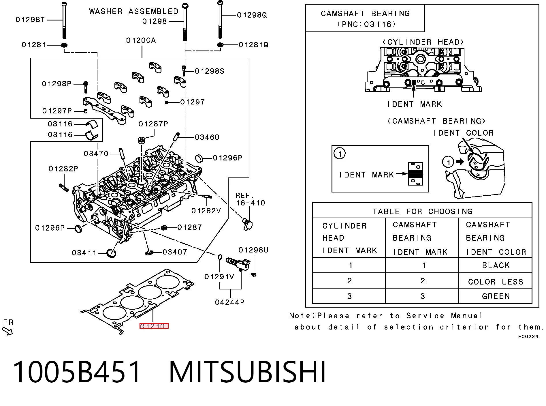 1005B451 Mitsubishi