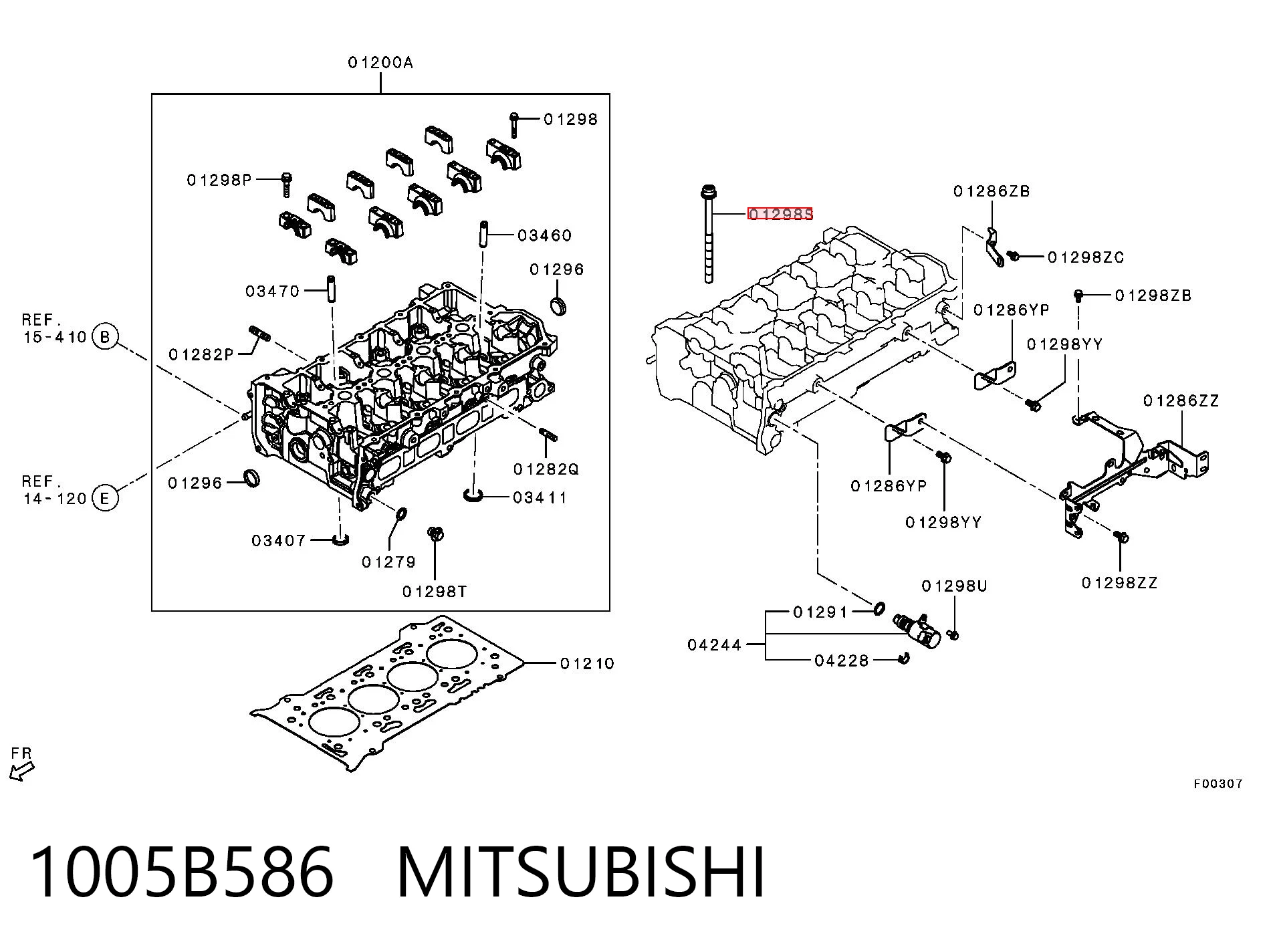 1005B586 Mitsubishi