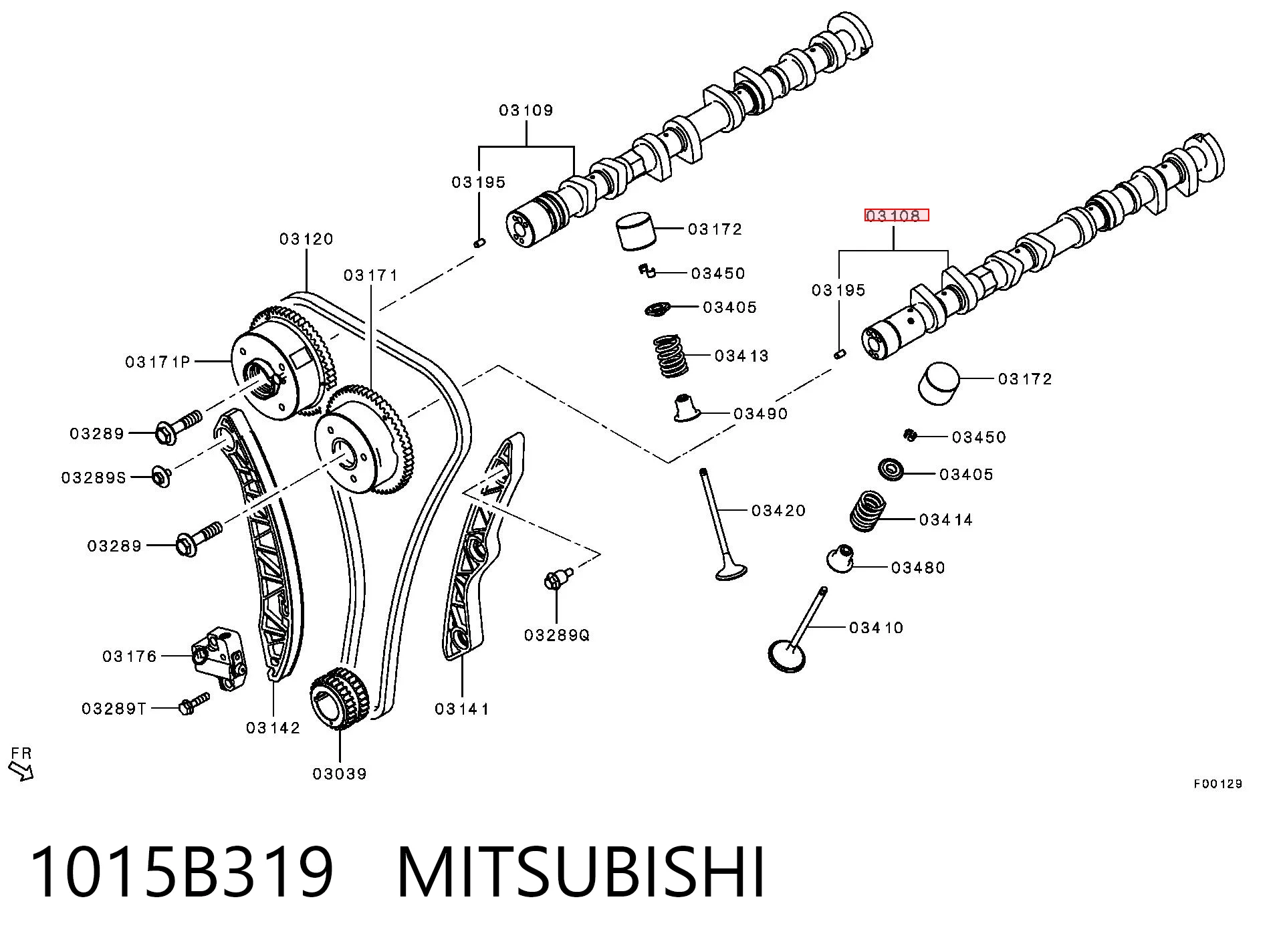 1015B319 Mitsubishi