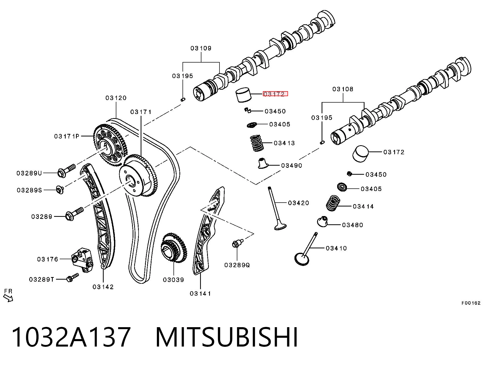 1032A137 Mitsubishi