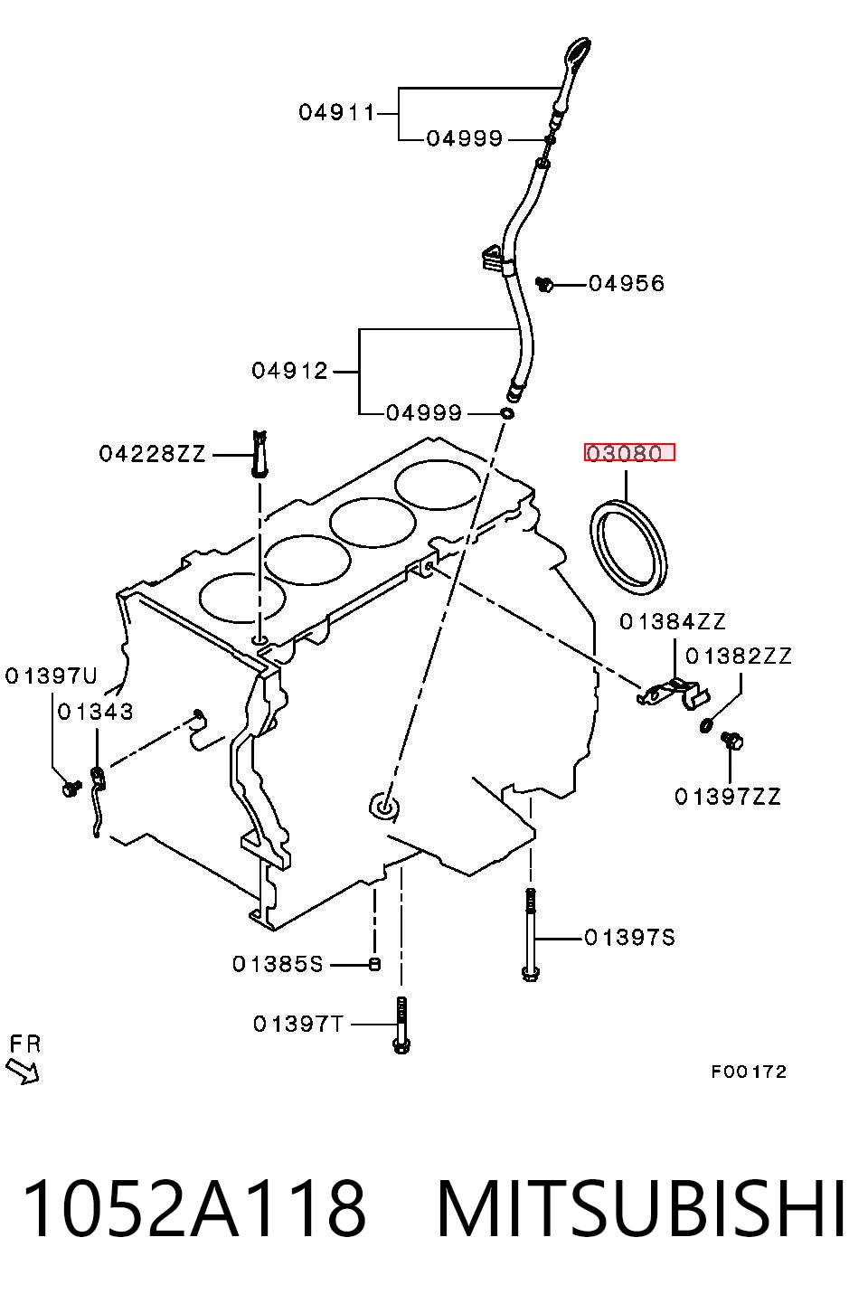 1052A118 Mitsubishi