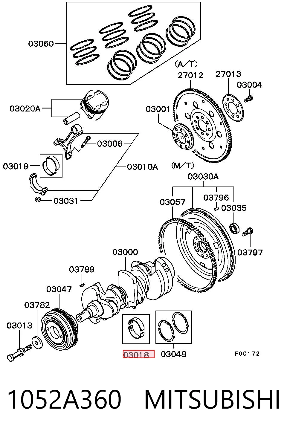 1052A360 Mitsubishi