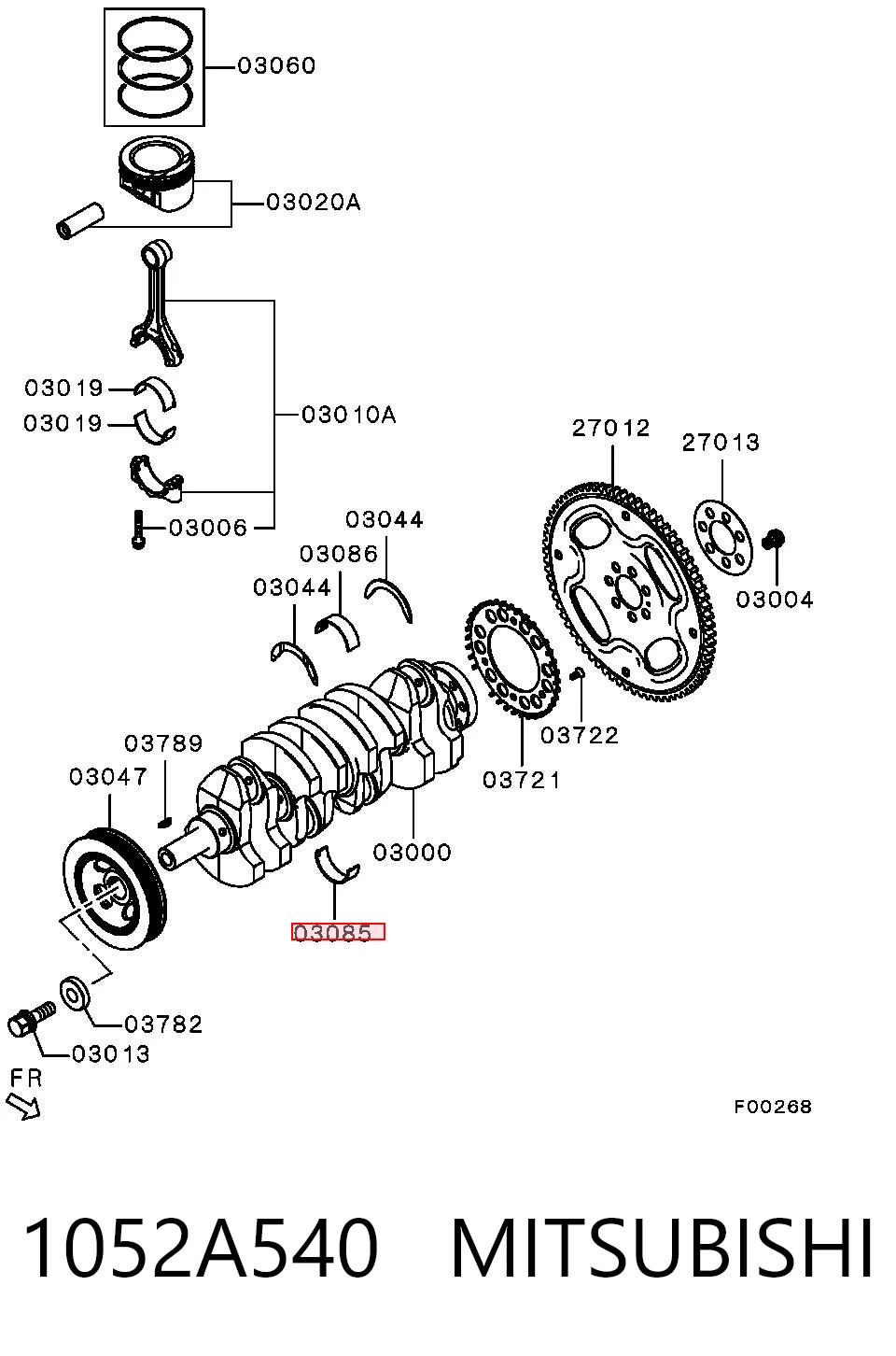 1052A540 Mitsubishi