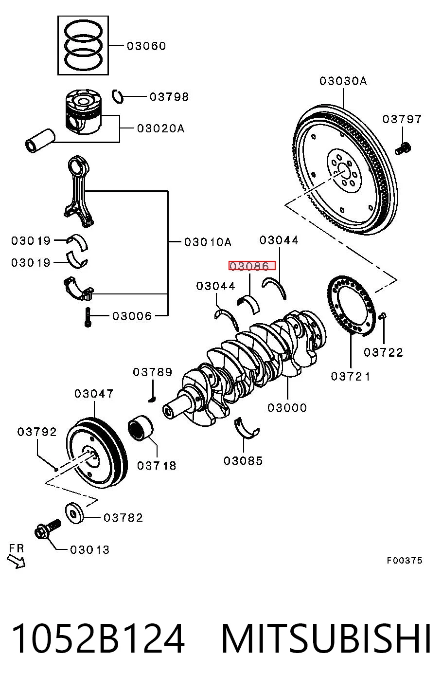 1052B124 Mitsubishi