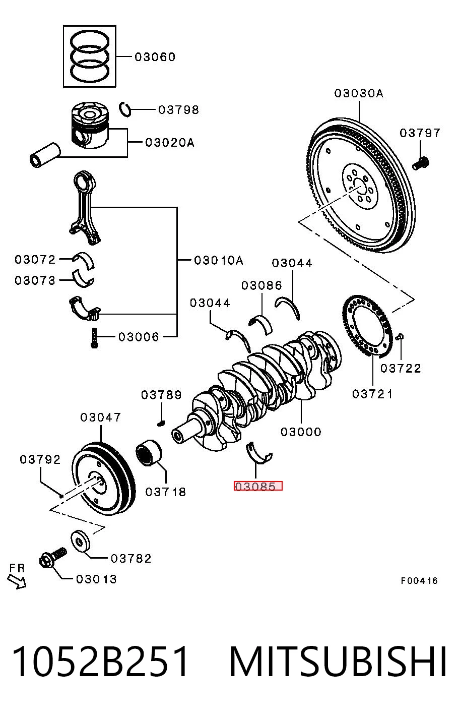 1052B251 Mitsubishi