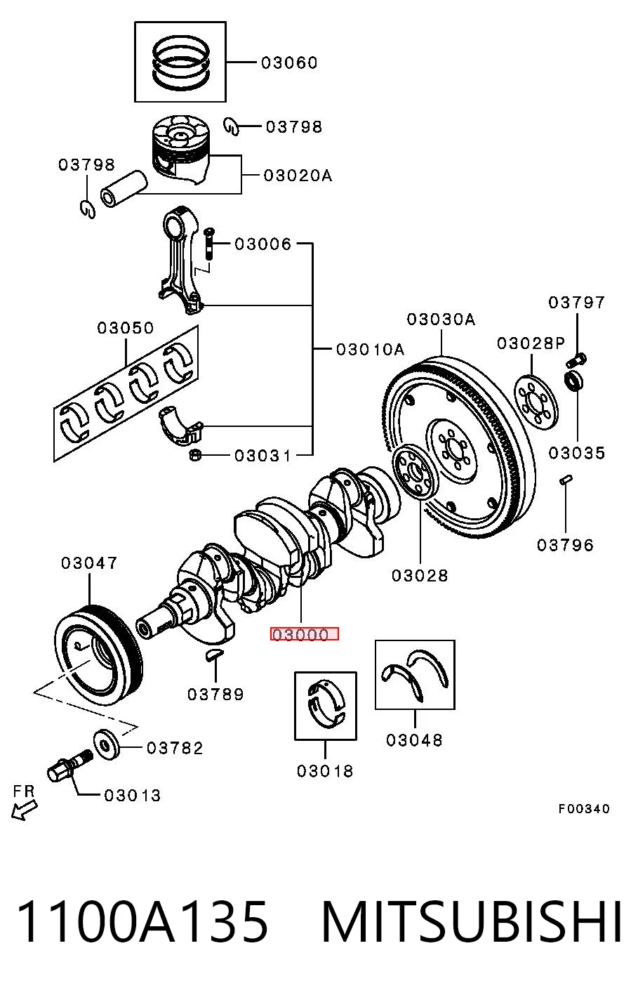 Cambota de motor Mitsubishi L 200 preço, a partir de 512,19 USD