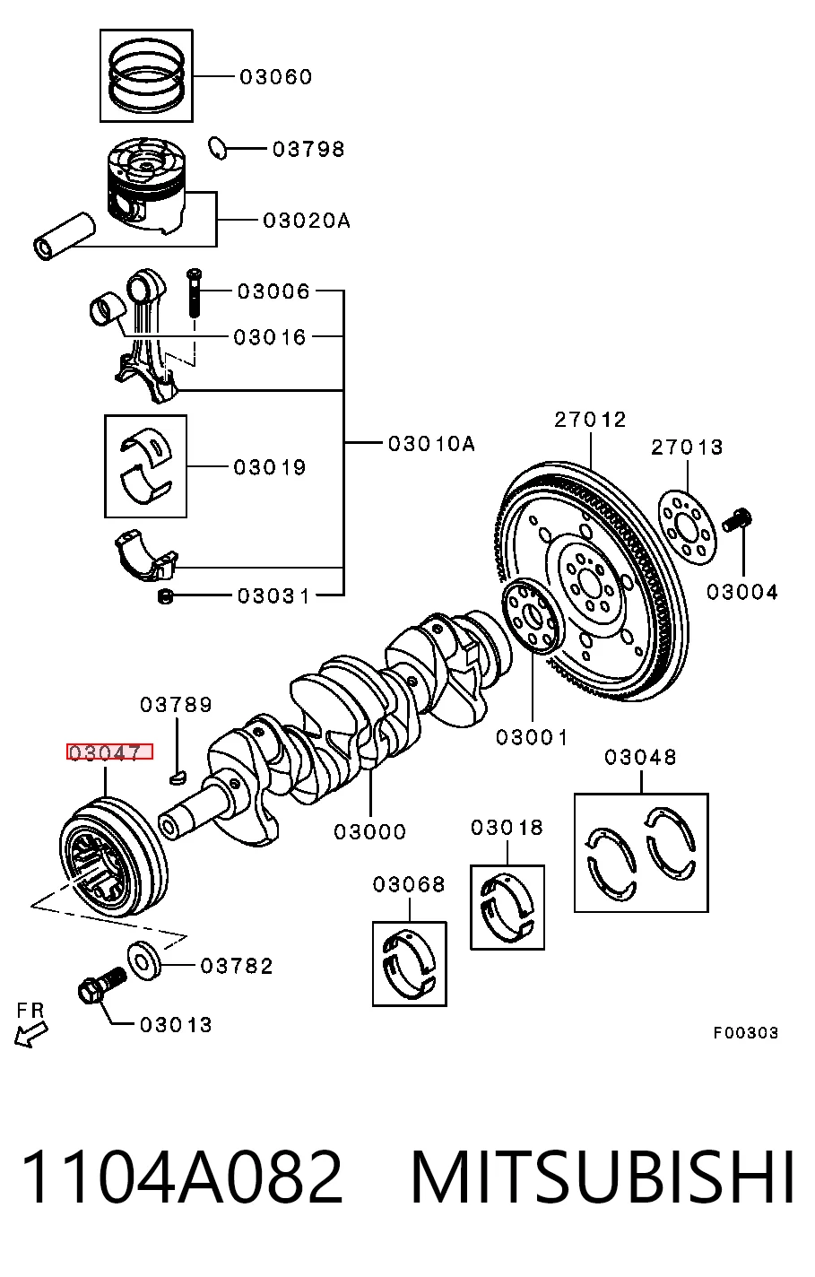 1104A082 Mitsubishi