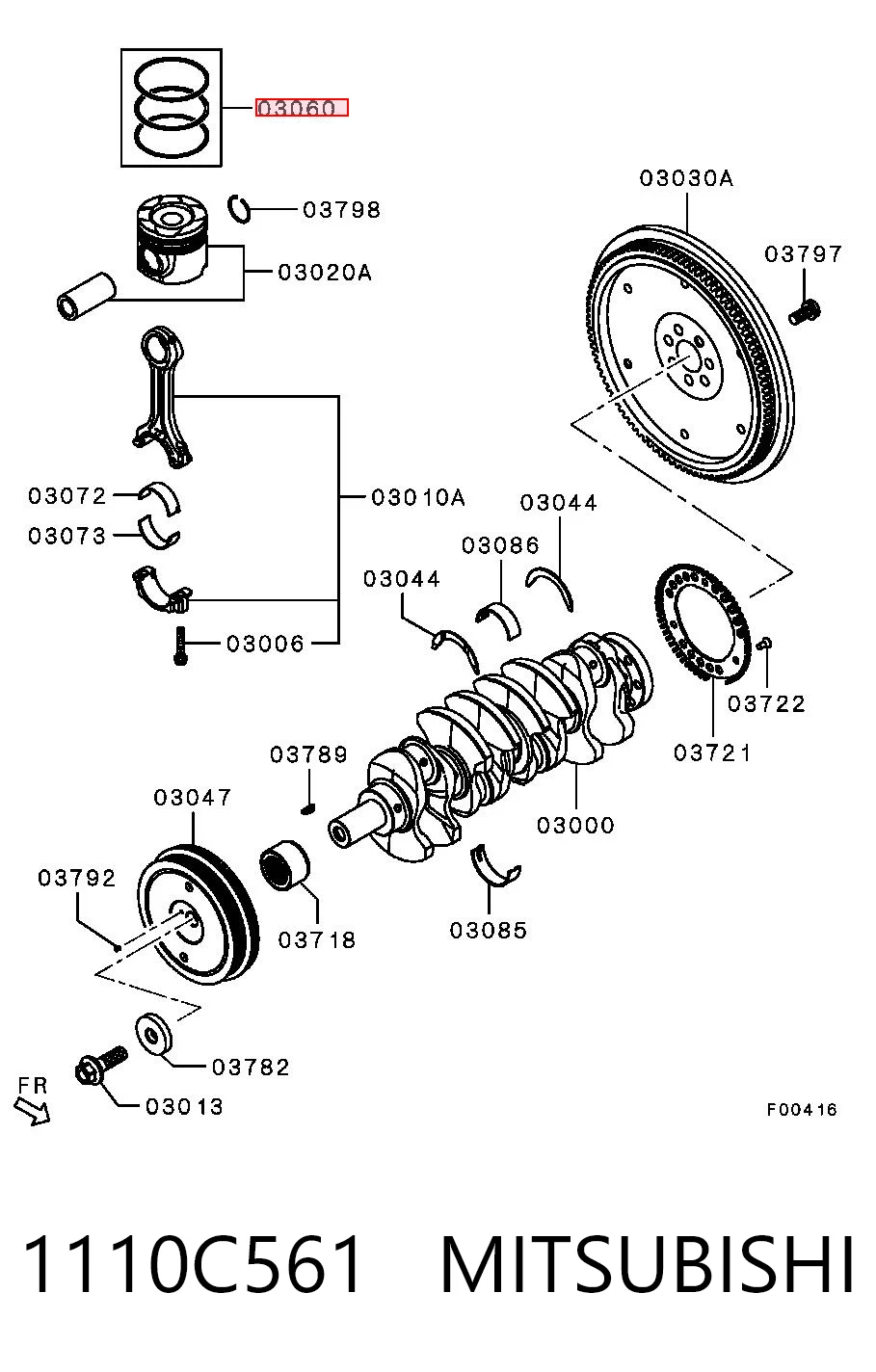 1110C561 Mitsubishi