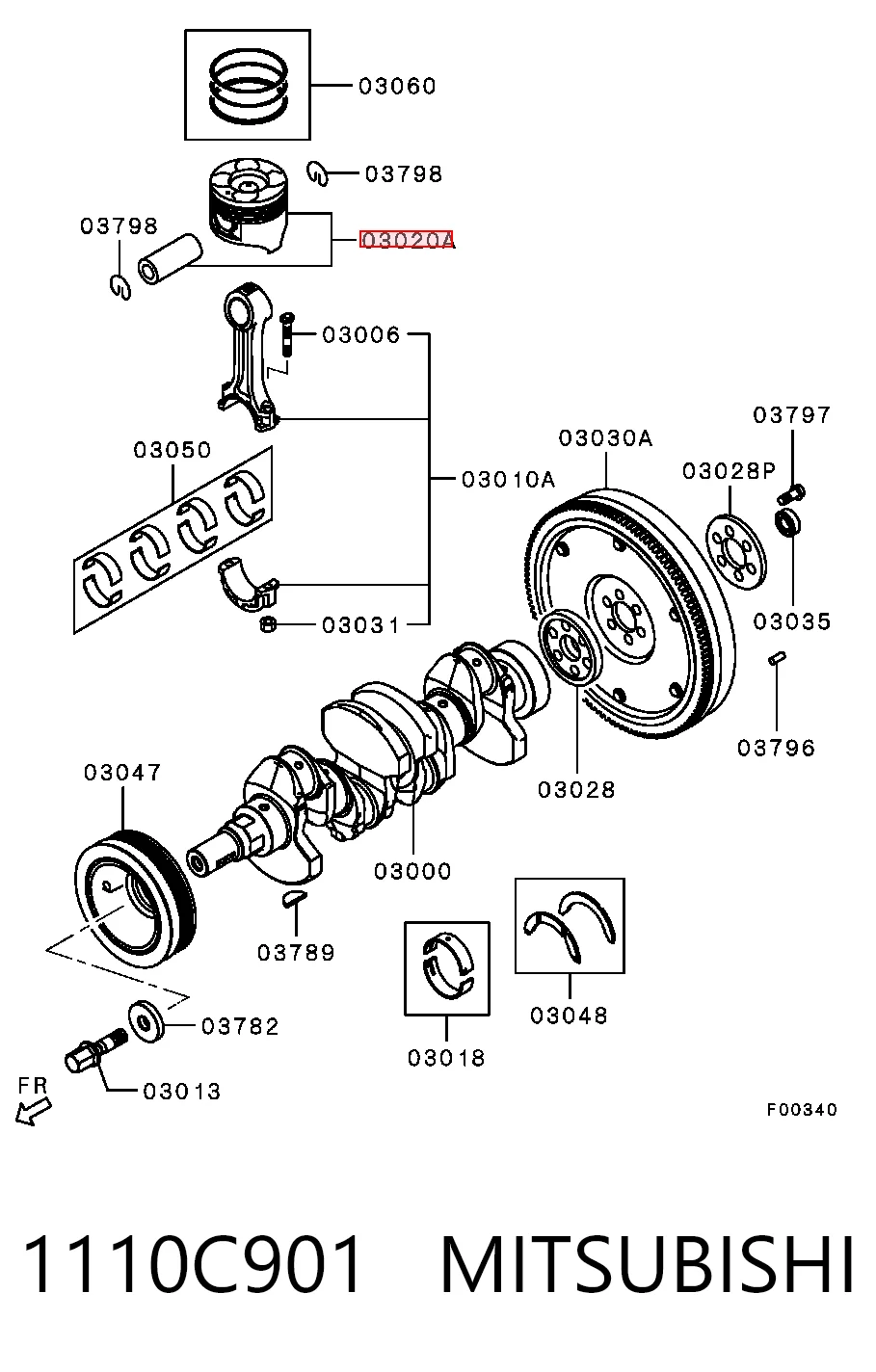 1110C901 Mitsubishi