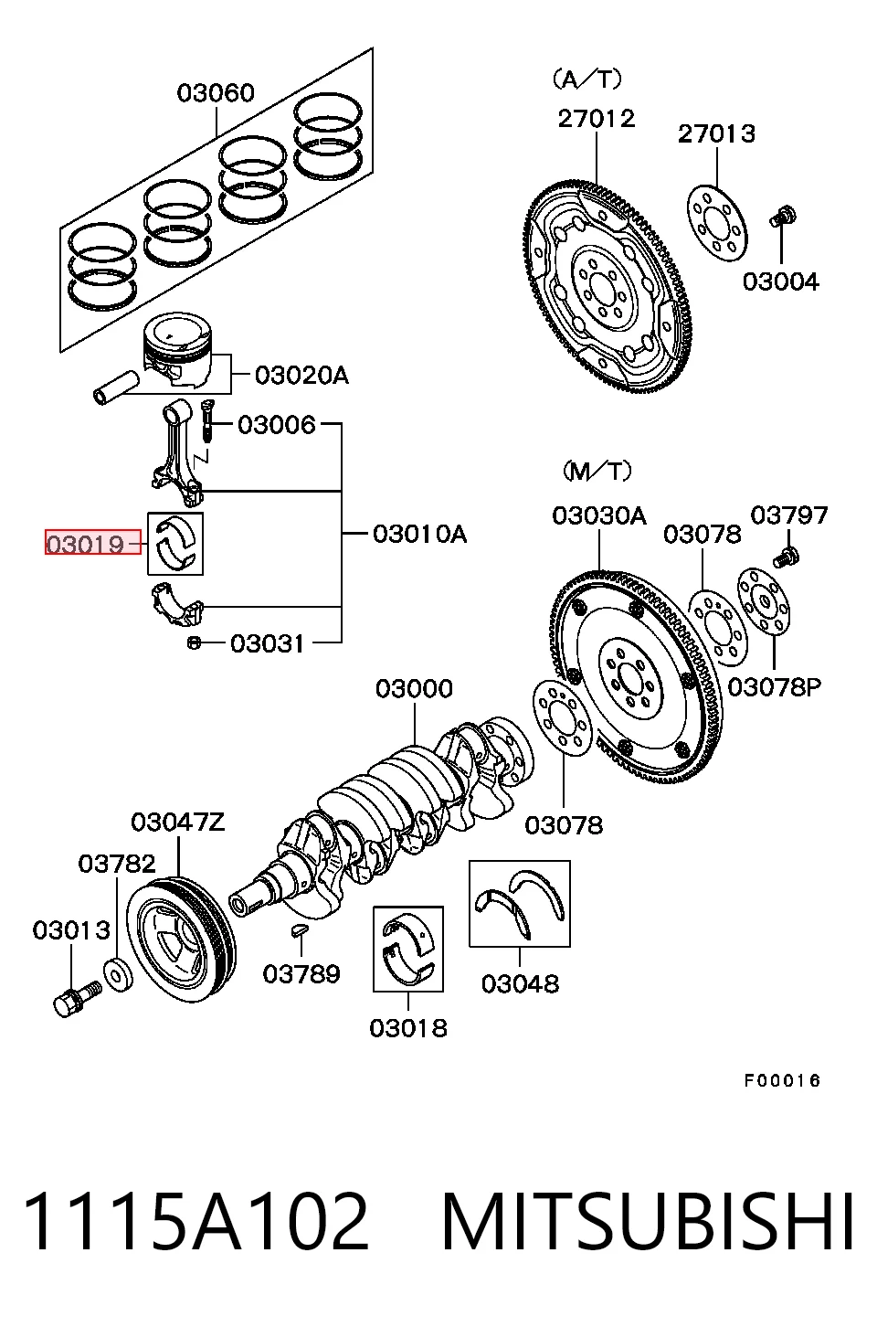 1115A102 Mitsubishi