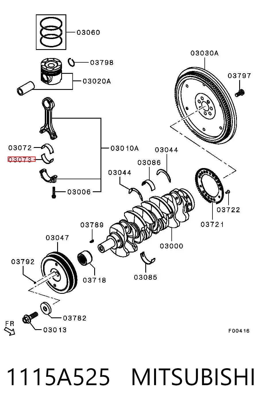 1115A525 Mitsubishi