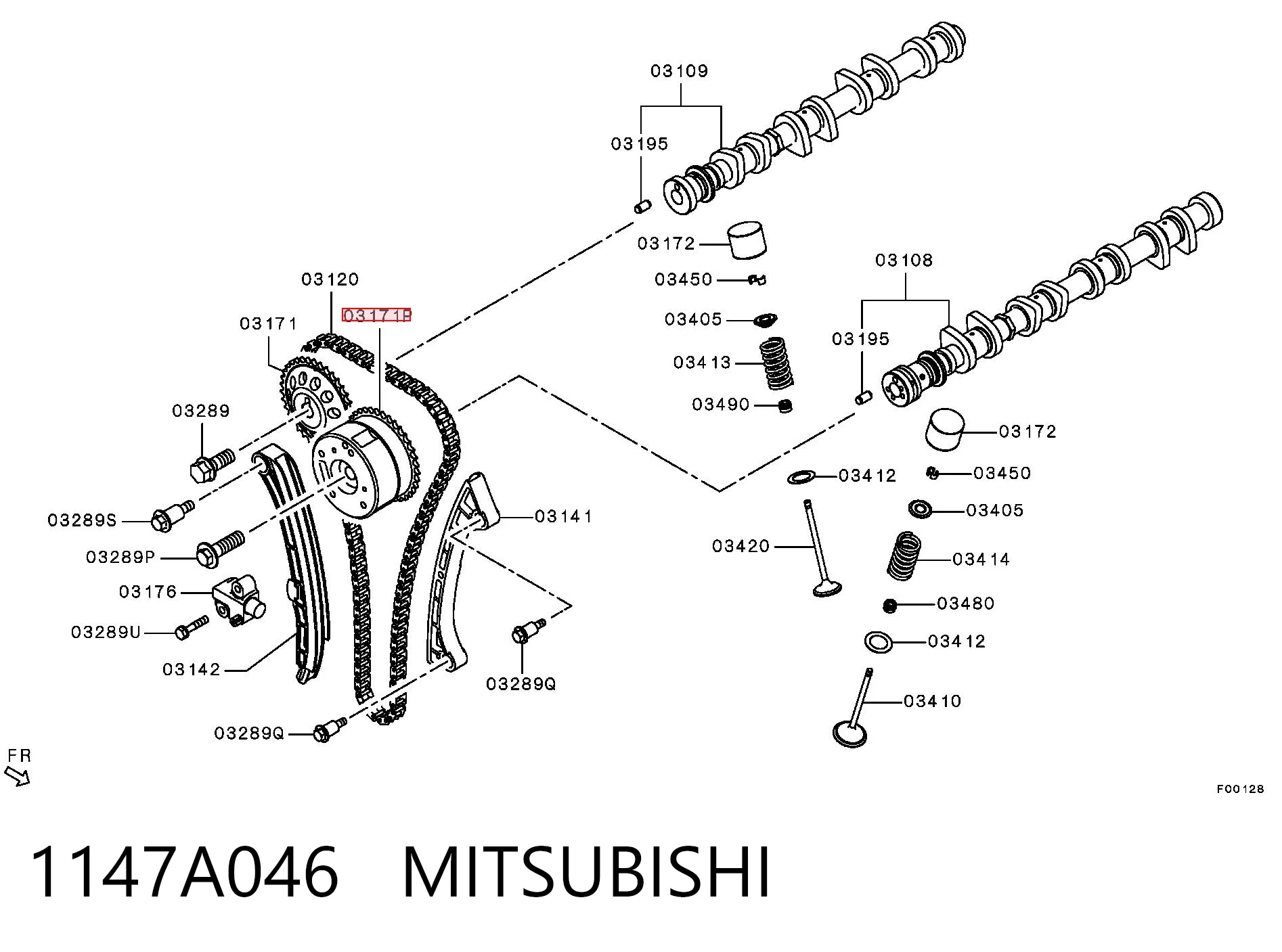 1147A046 Mitsubishi