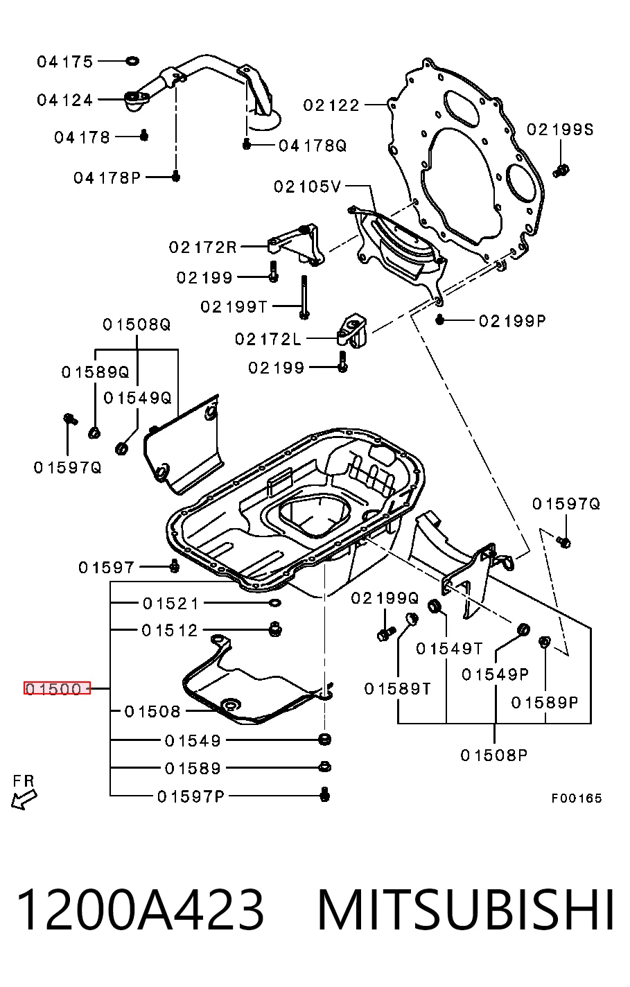 1200A423 Mitsubishi