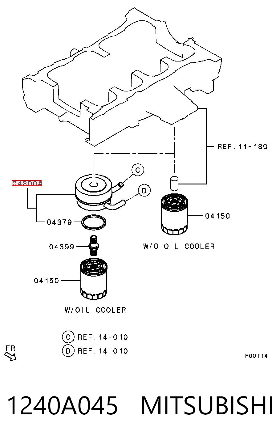 1240A045 Mitsubishi