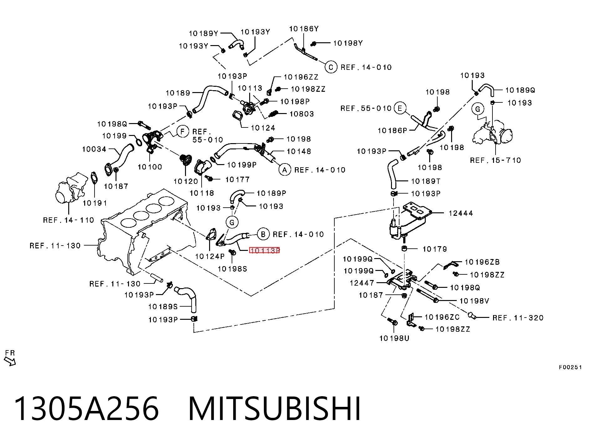 1305A256 Mitsubishi