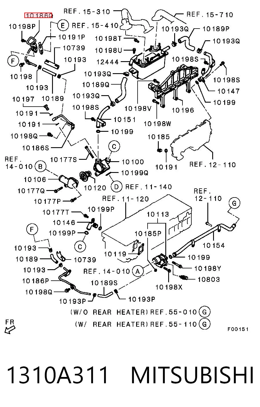 1310A311 Mitsubishi