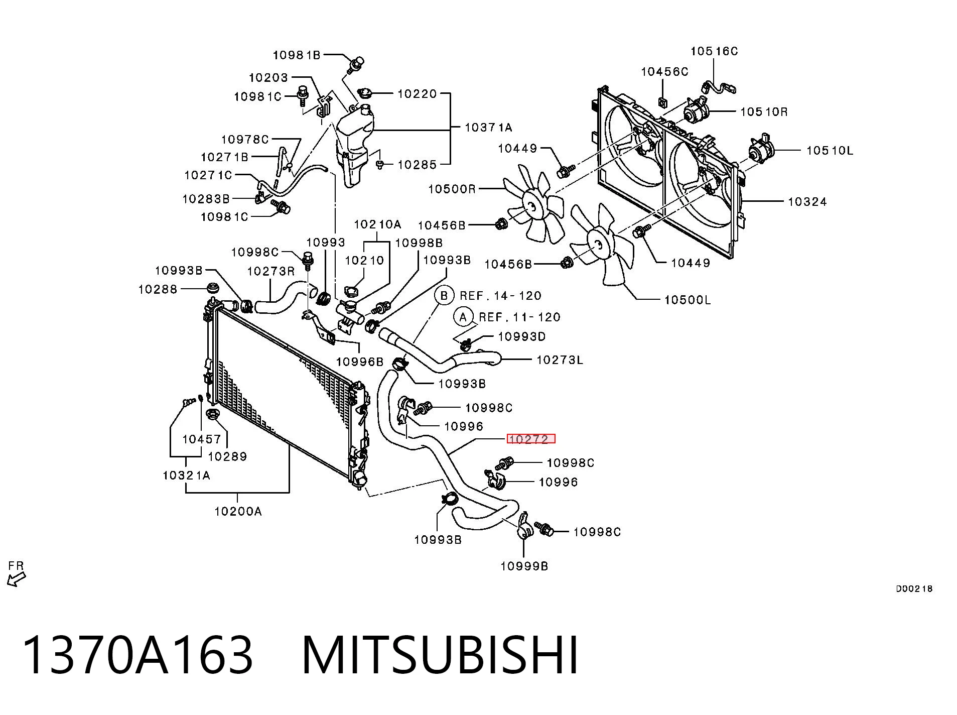 1370A163 Mitsubishi