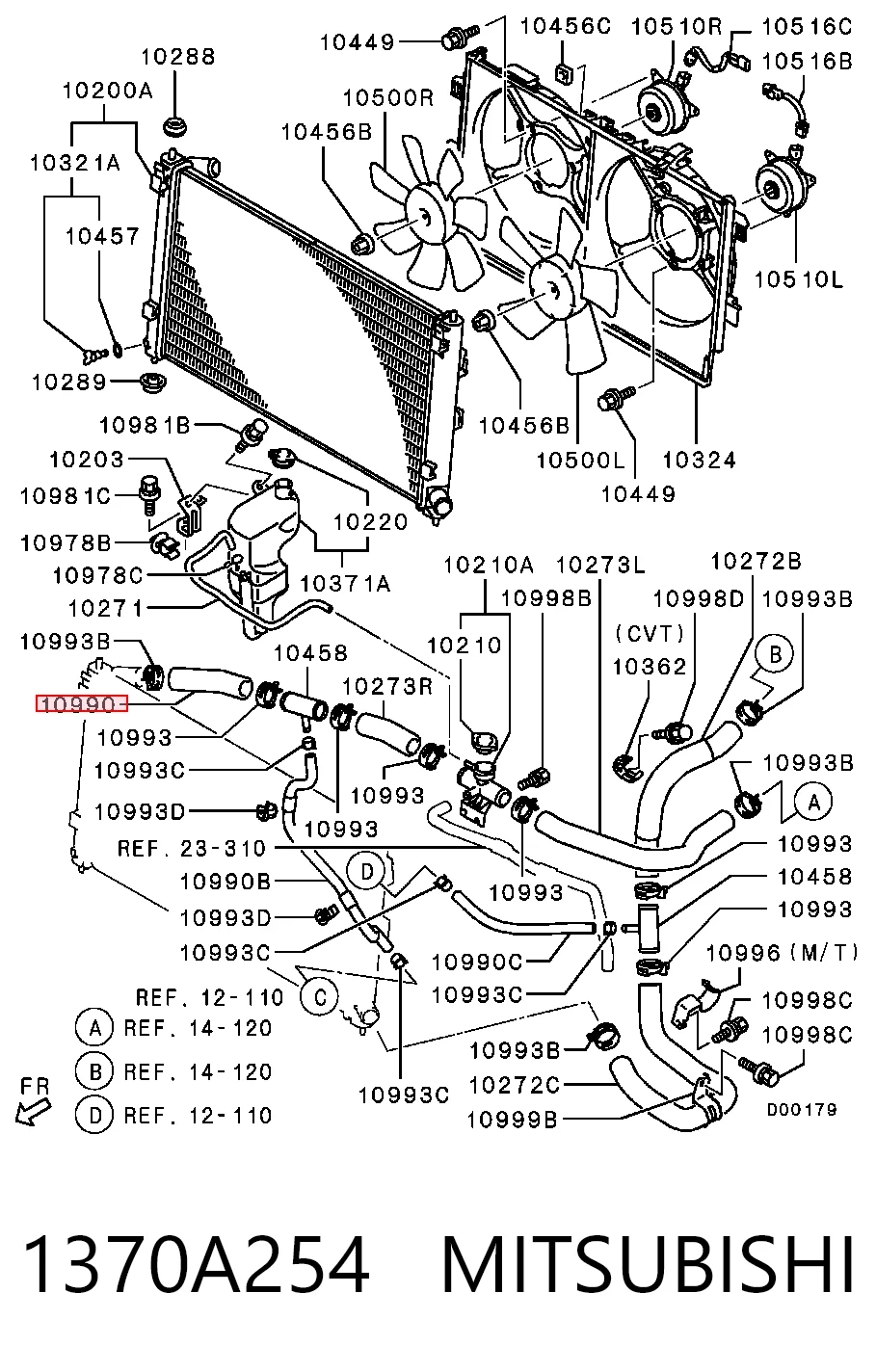 1370A254 Mitsubishi