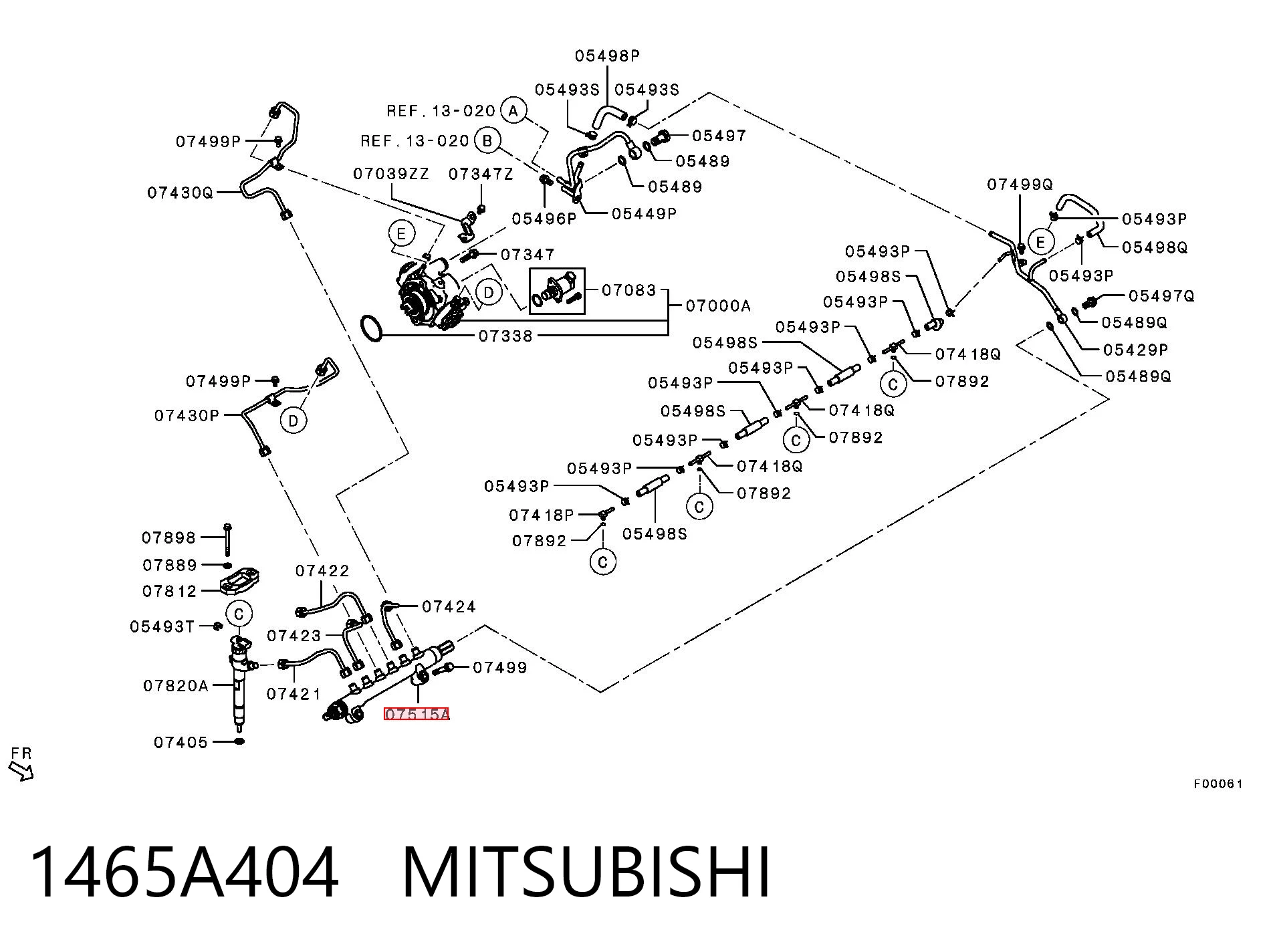1465A404 Mitsubishi