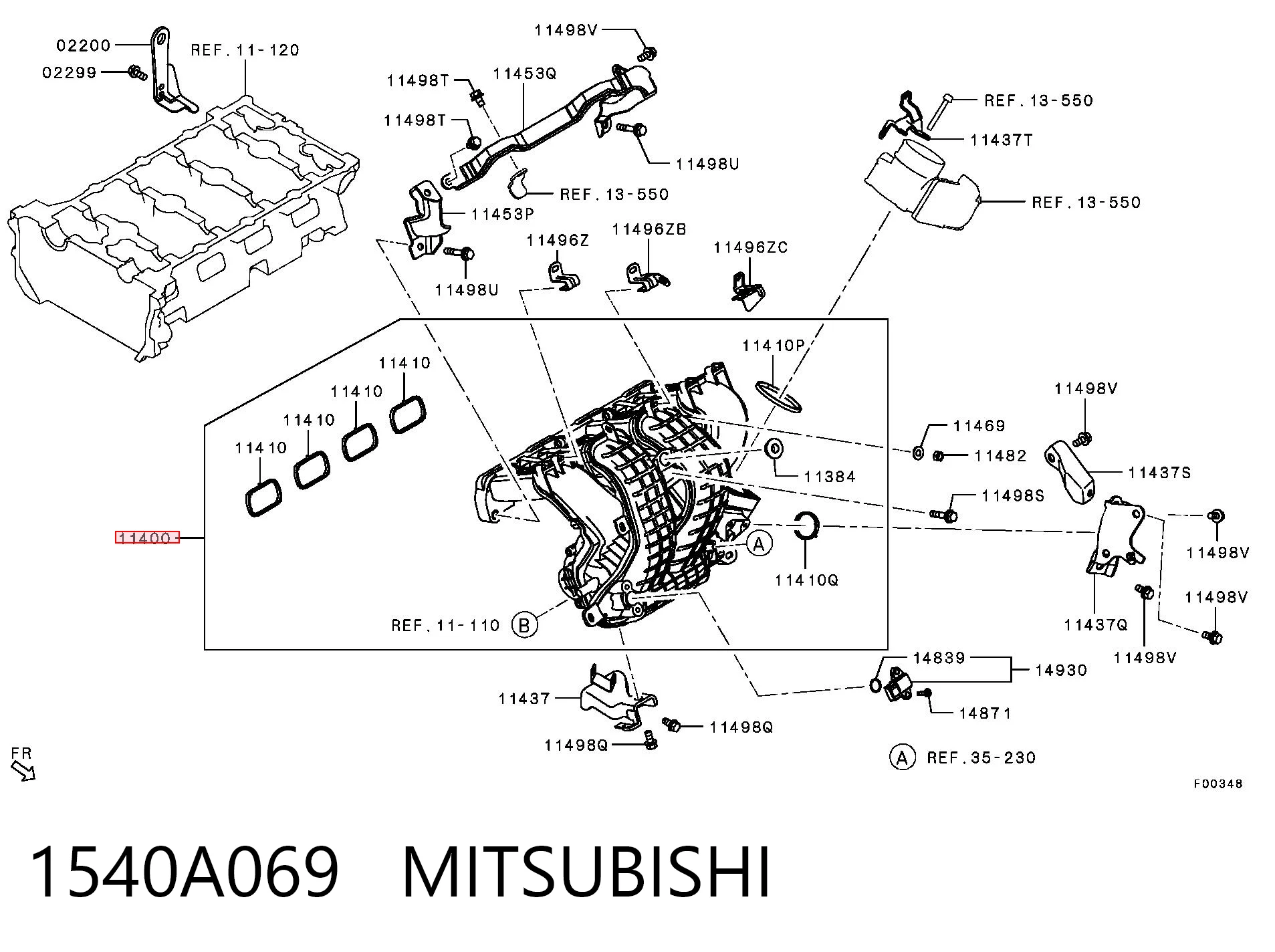 1540A069 Mitsubishi