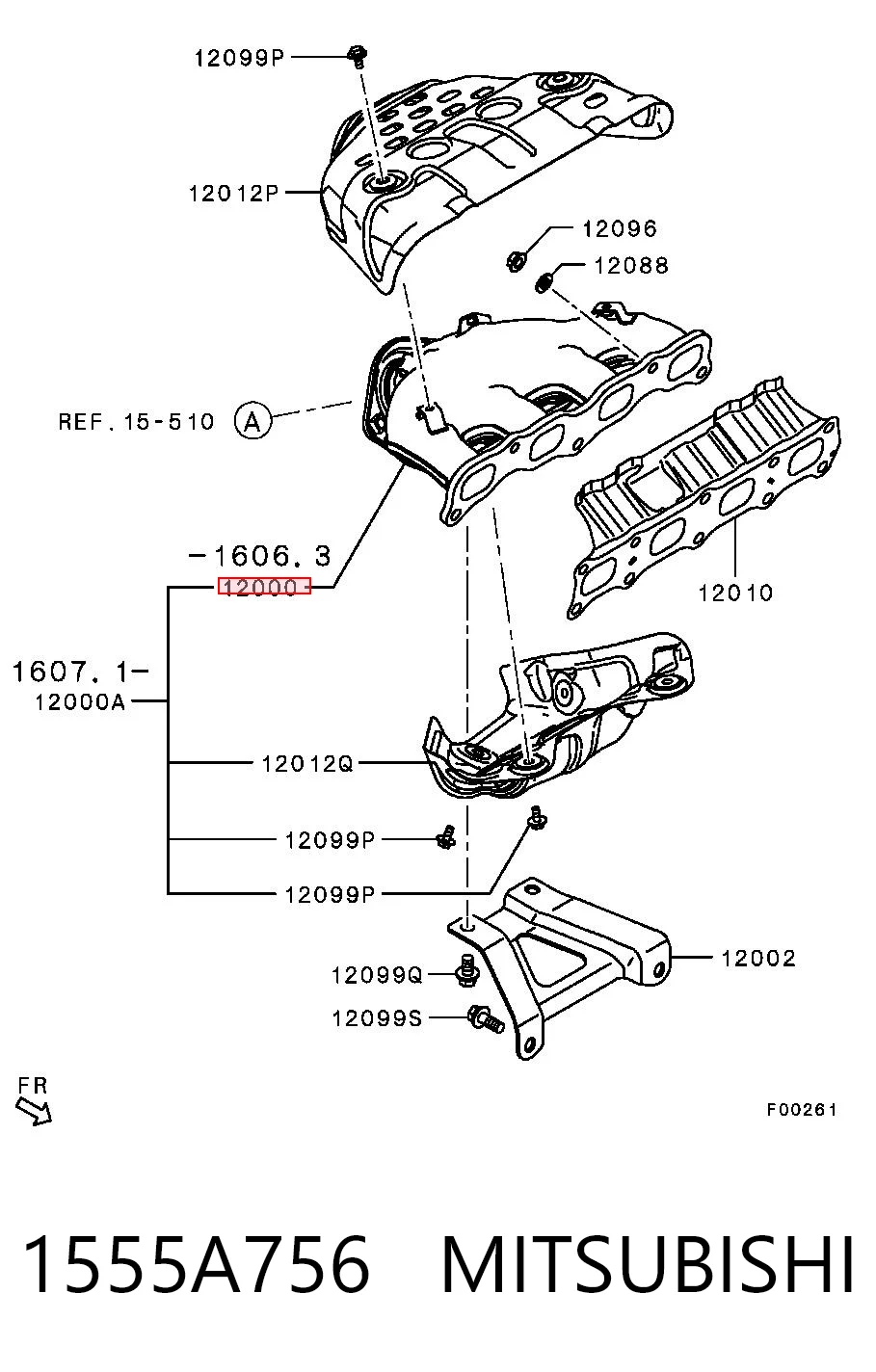 1555A756 Mitsubishi