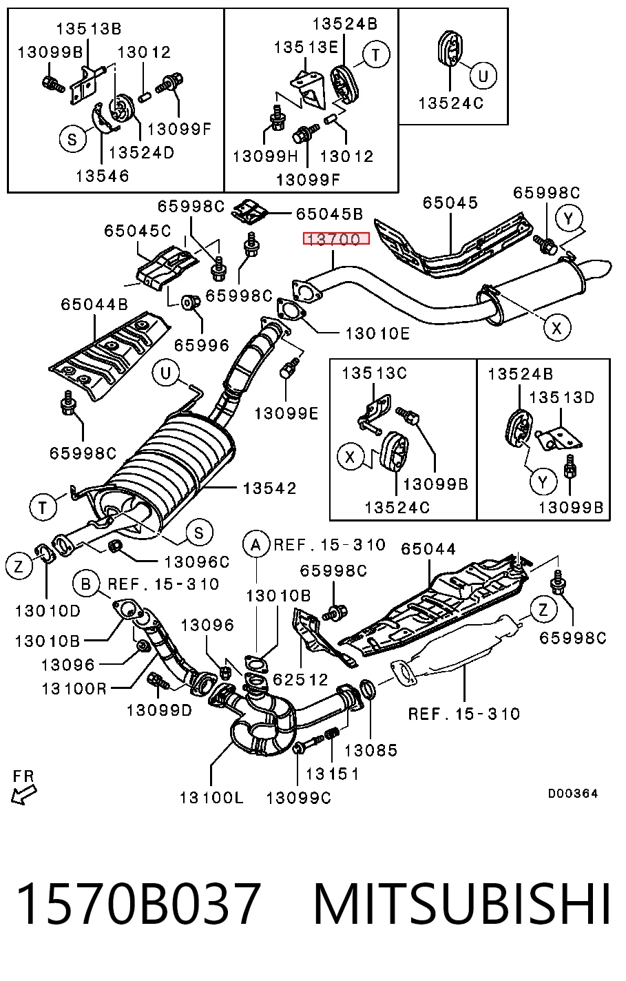 1570B037 Mitsubishi