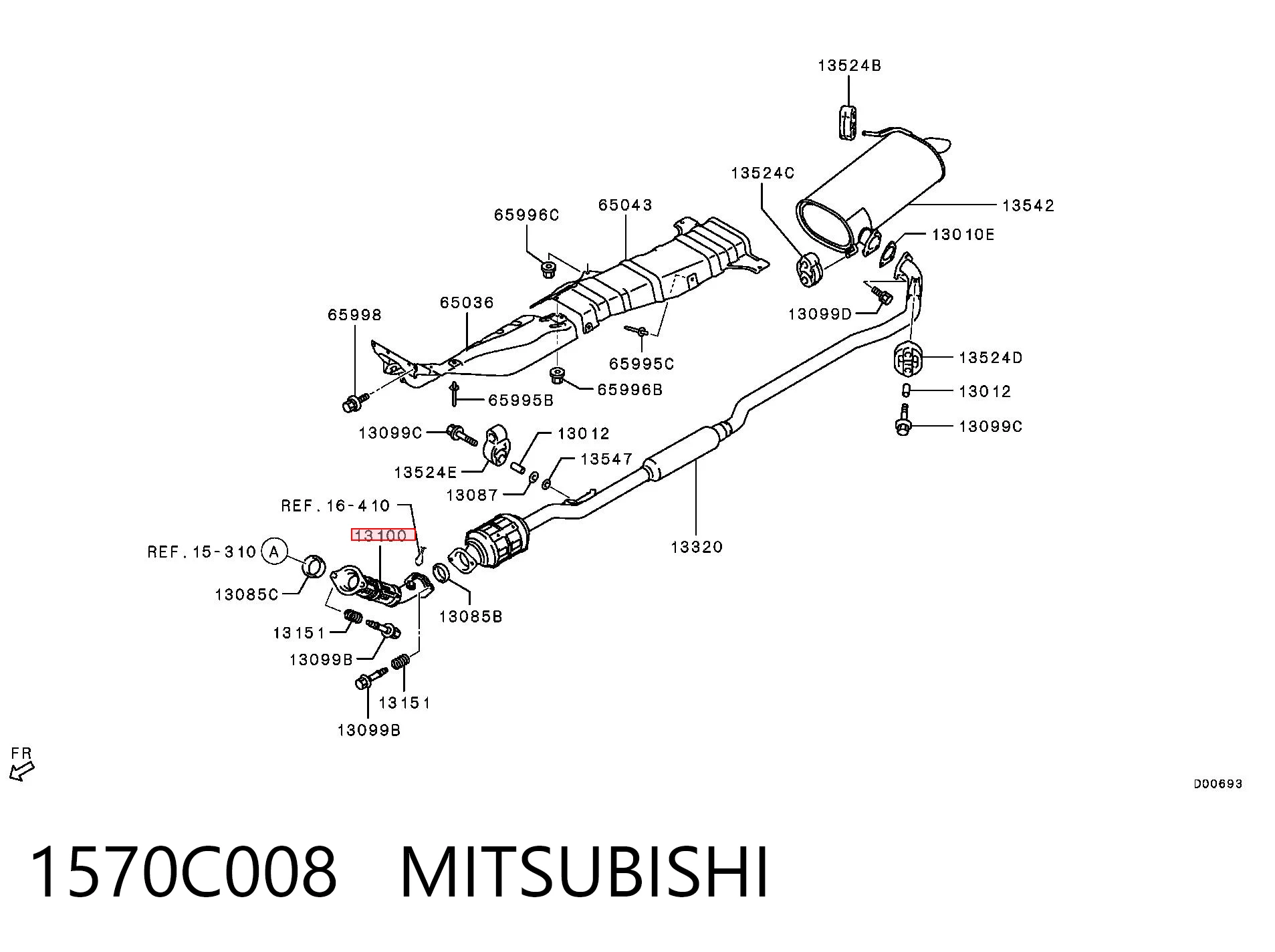 1570C008 Mitsubishi