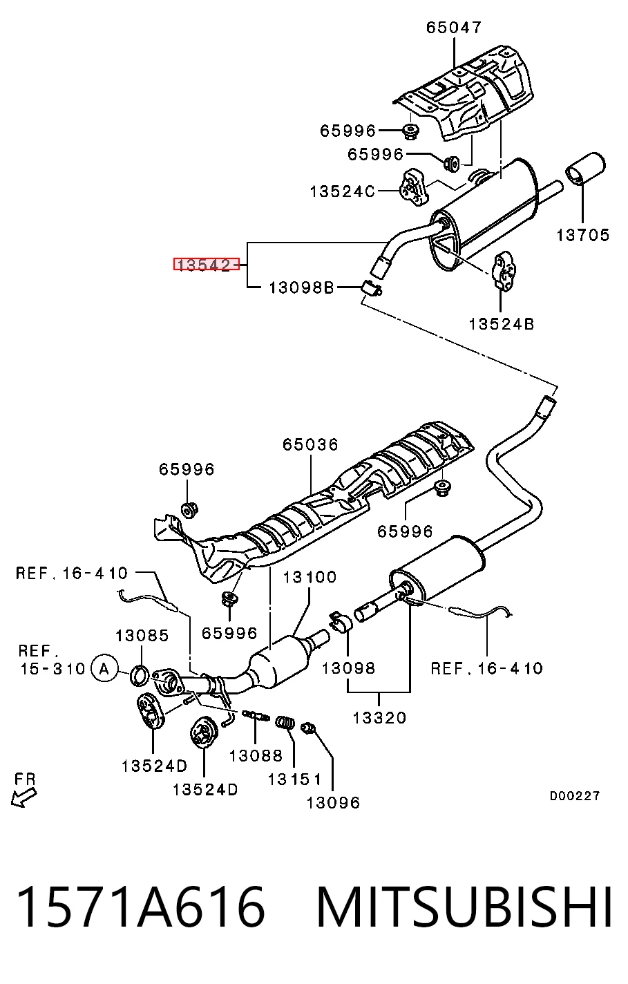 1571A616 Mitsubishi