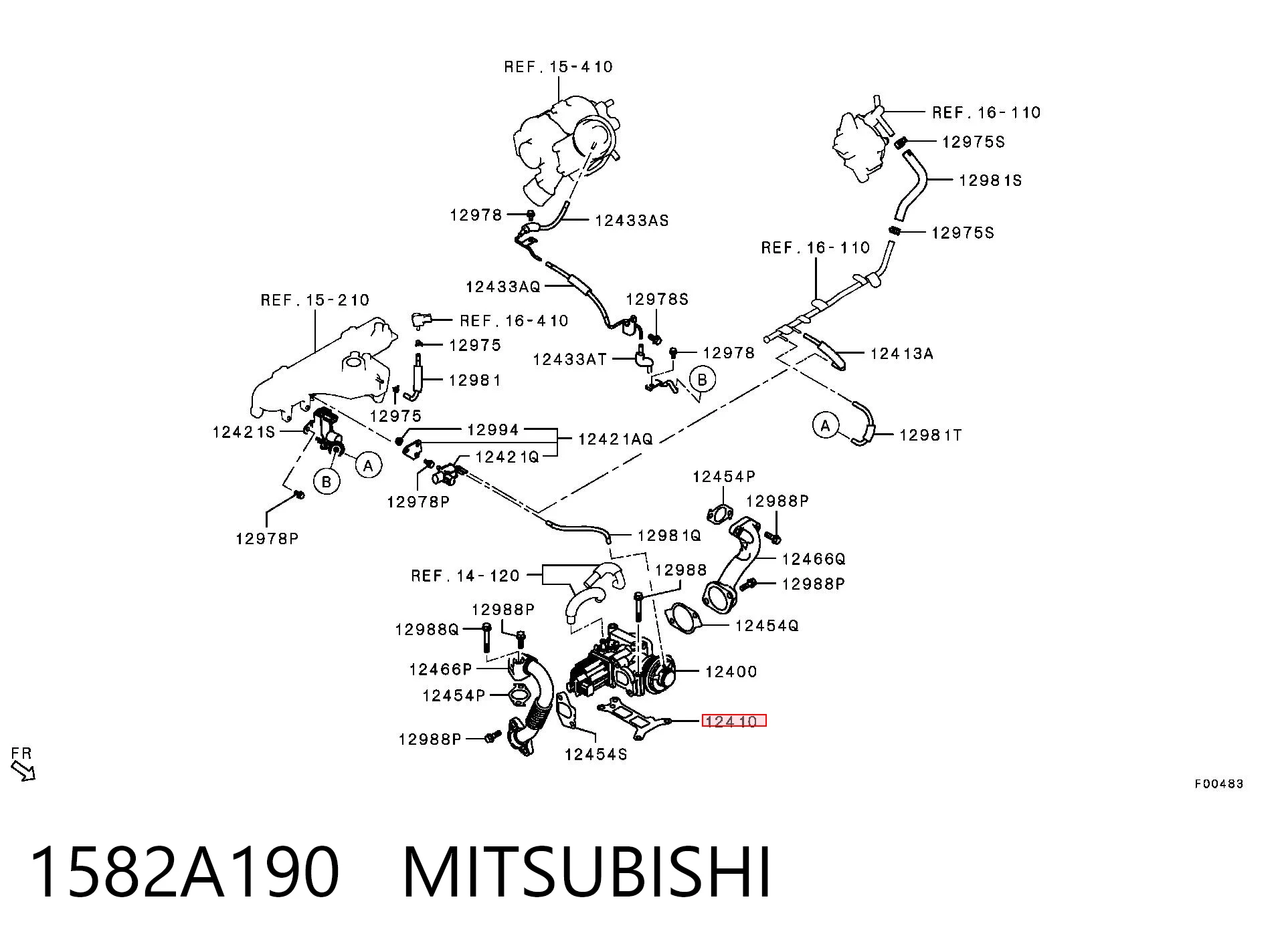 1582A190 Mitsubishi
