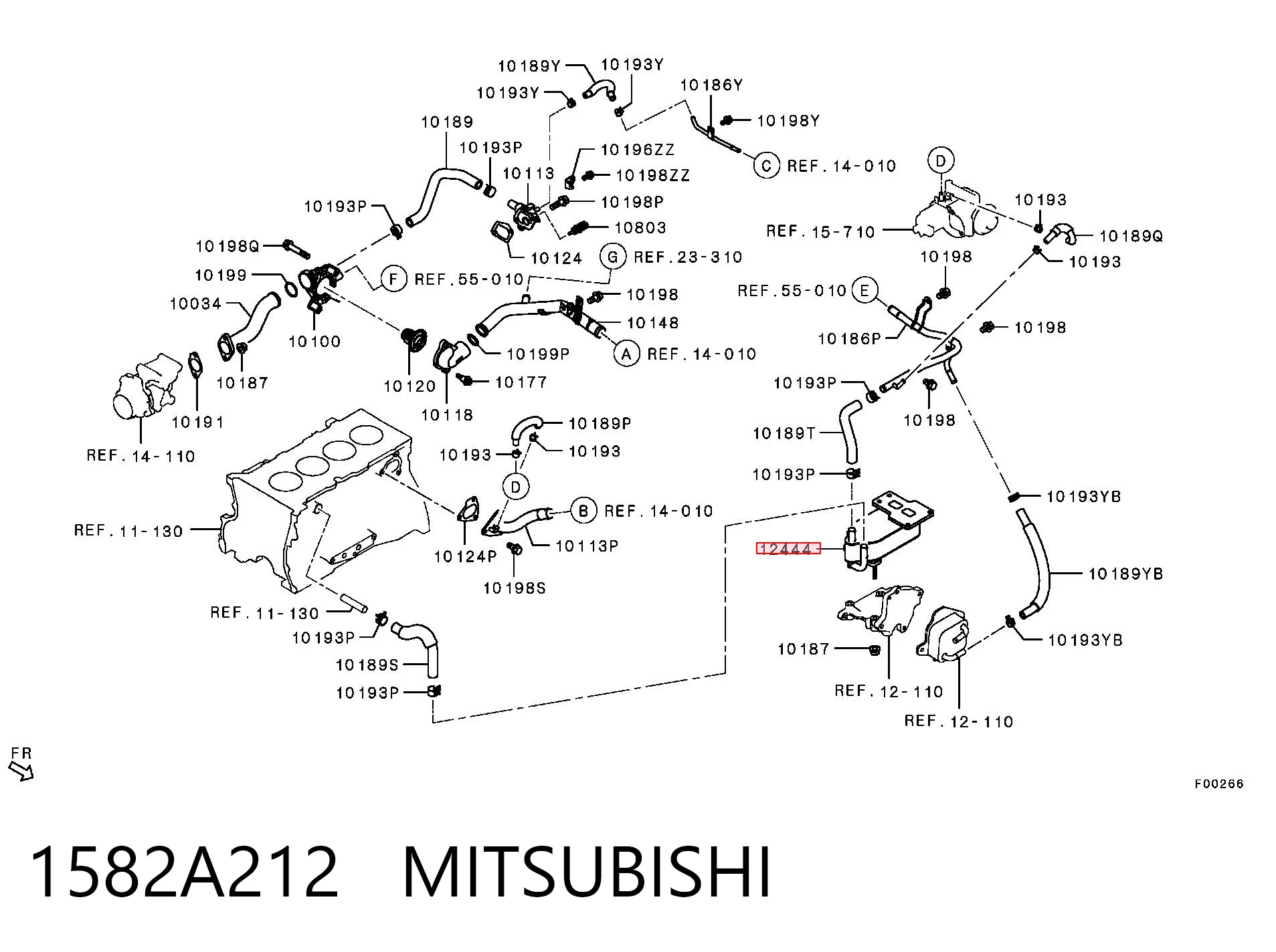 1582A212 Mitsubishi