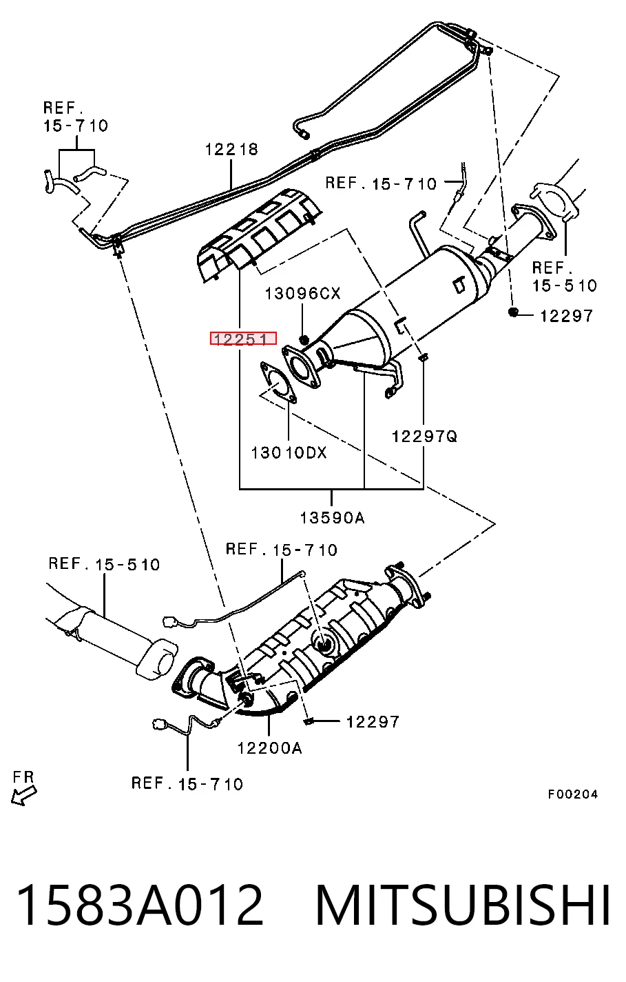 1583A012 Mitsubishi