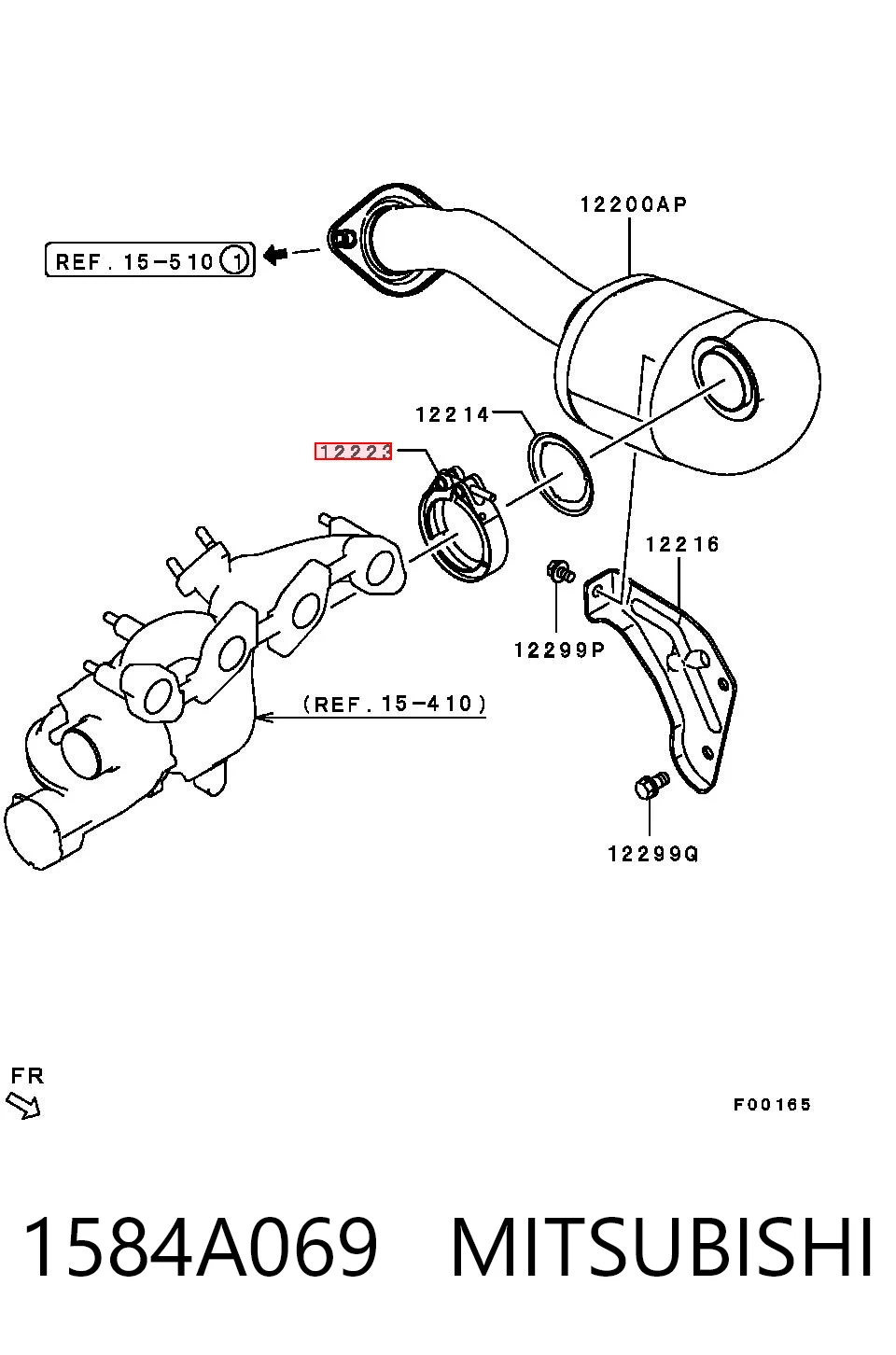 1584A069 Mitsubishi