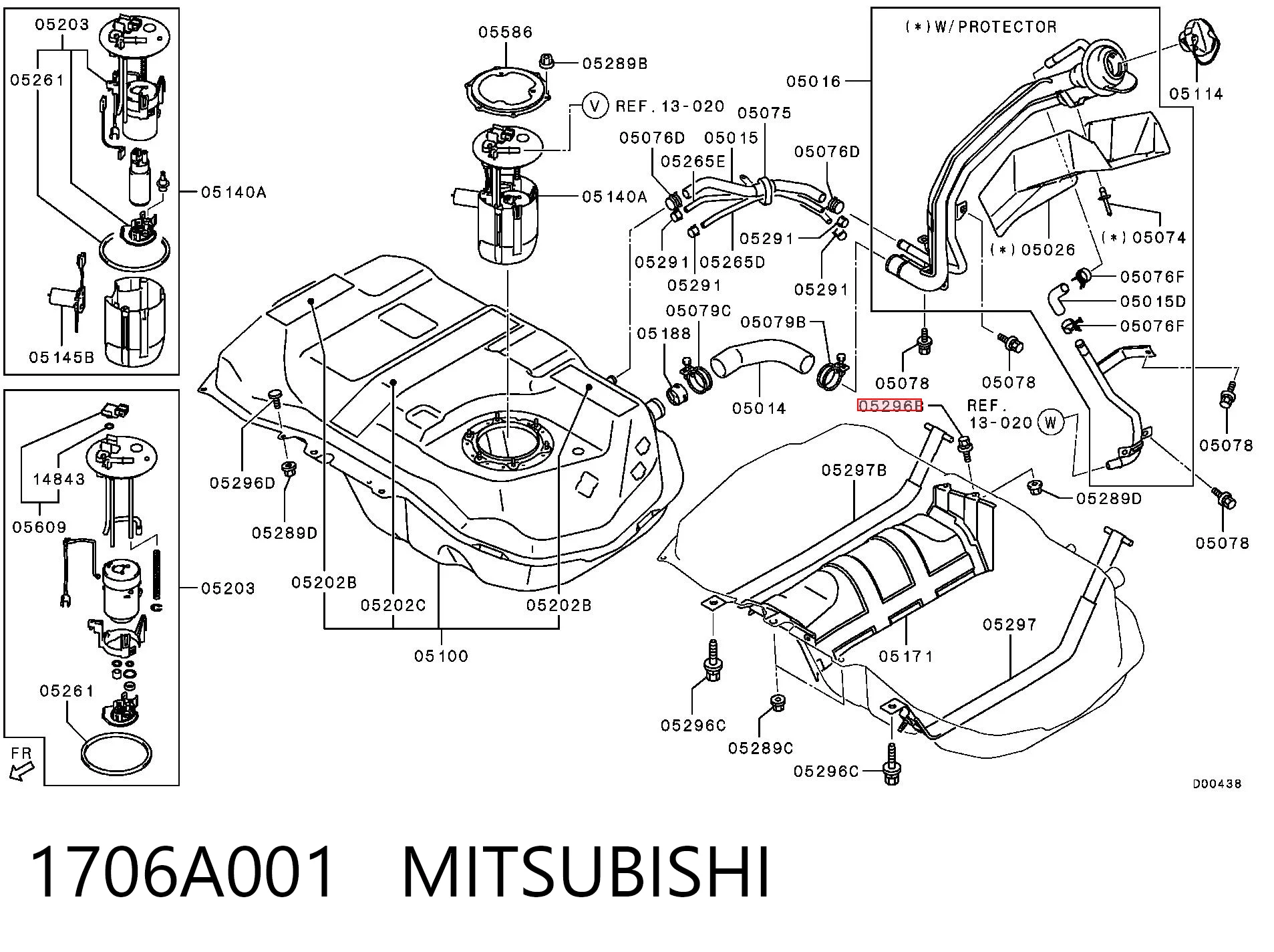 1706A001 Mitsubishi