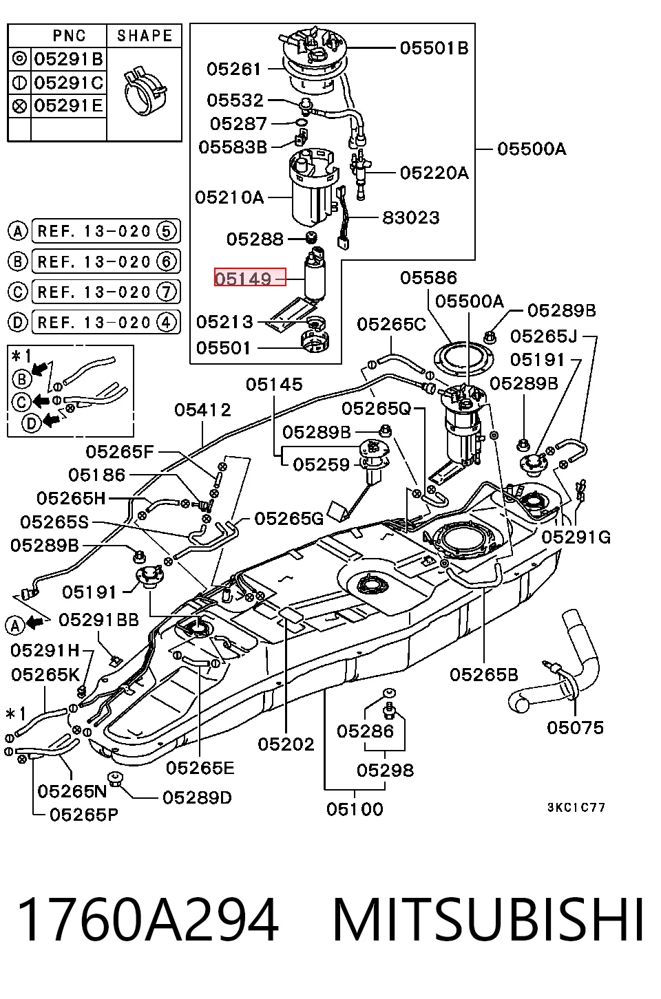 1760A294 Mitsubishi