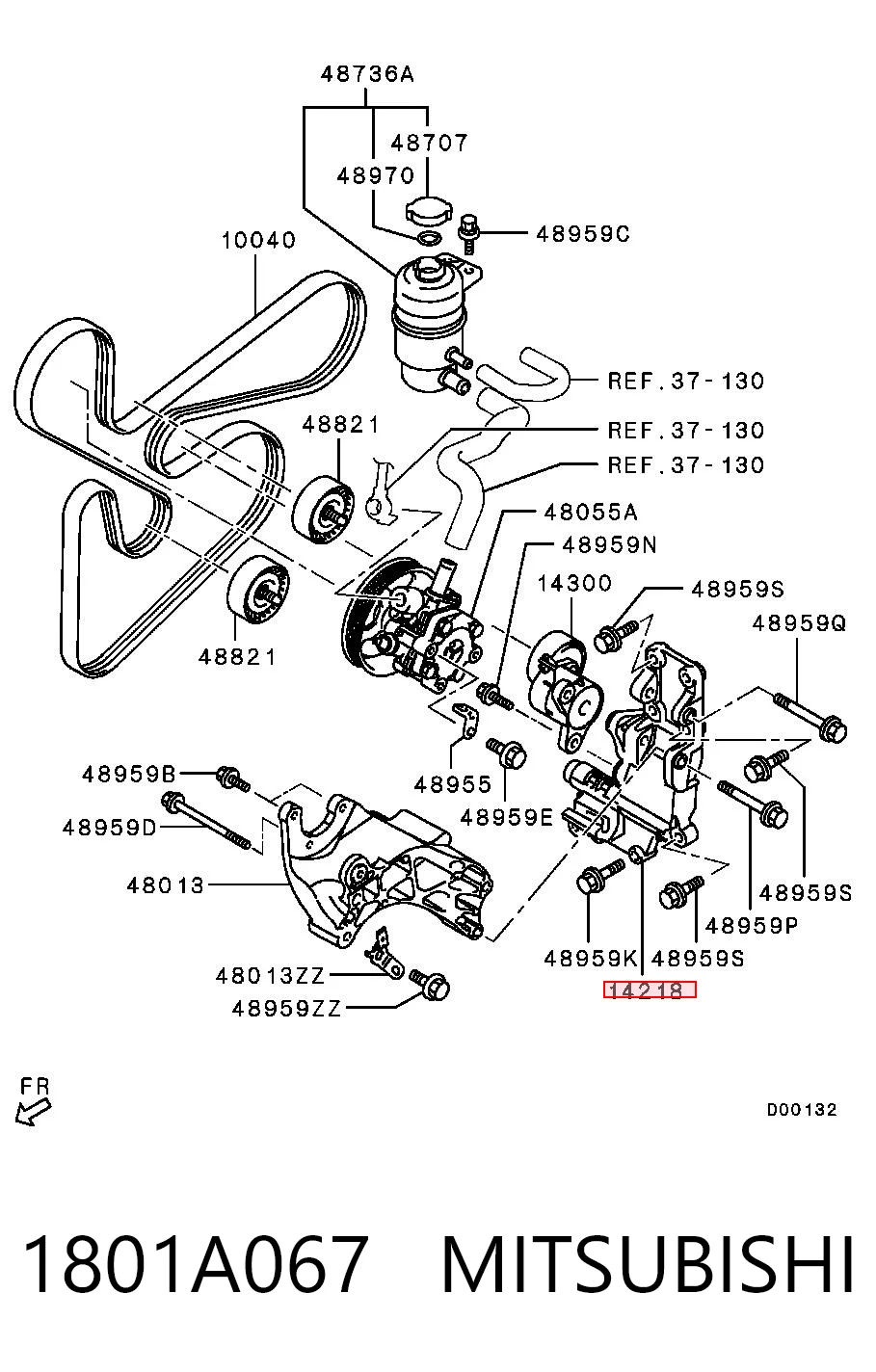 Consola do gerador Mitsubishi Lancer  CY_A, CZ_A ao melhor preço