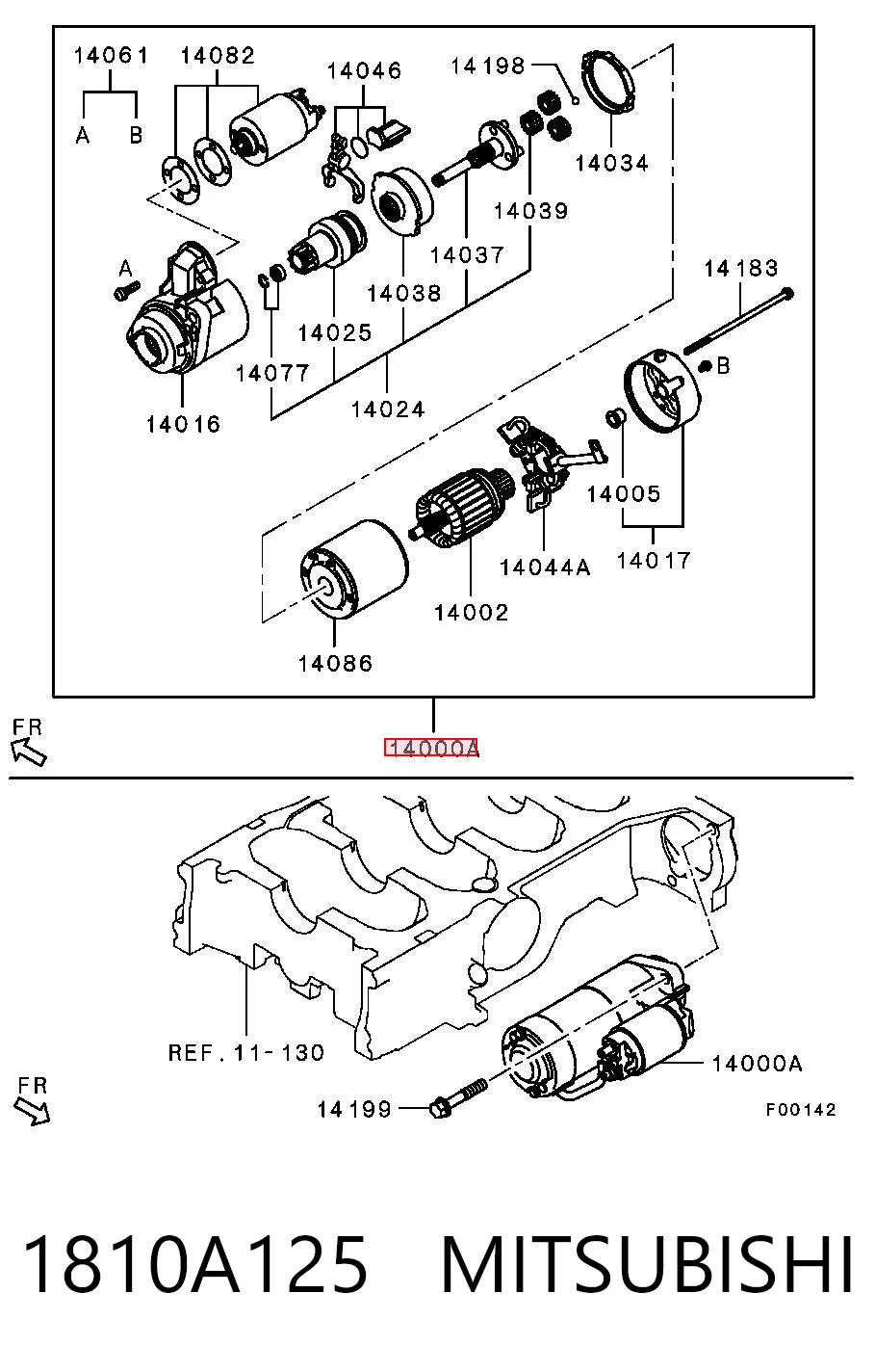 1810A125 Mitsubishi