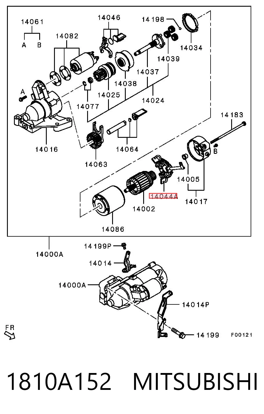 1810A152 Mitsubishi