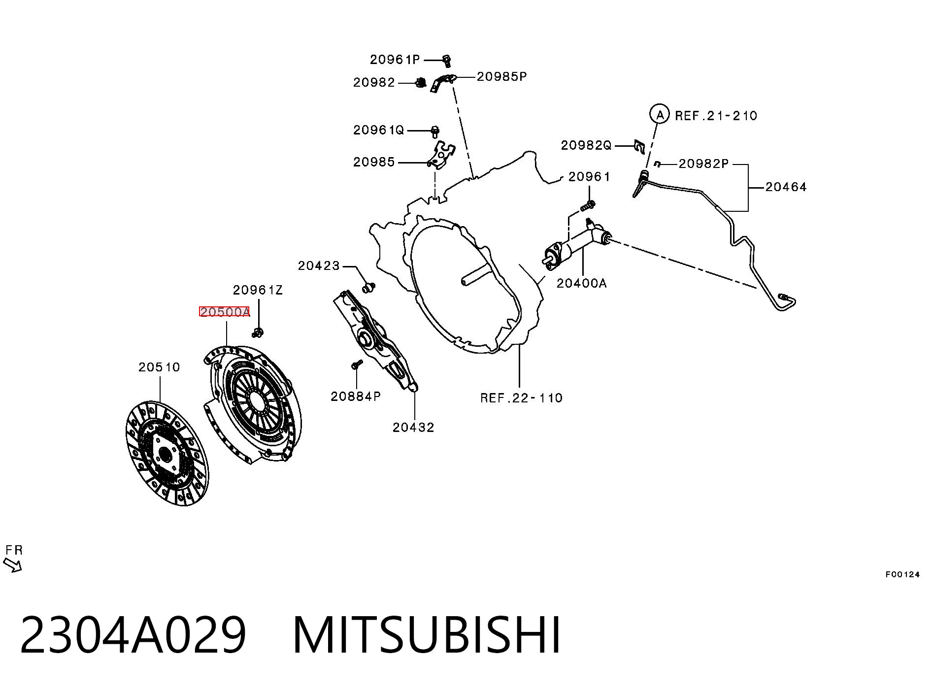 2304A029 Mitsubishi