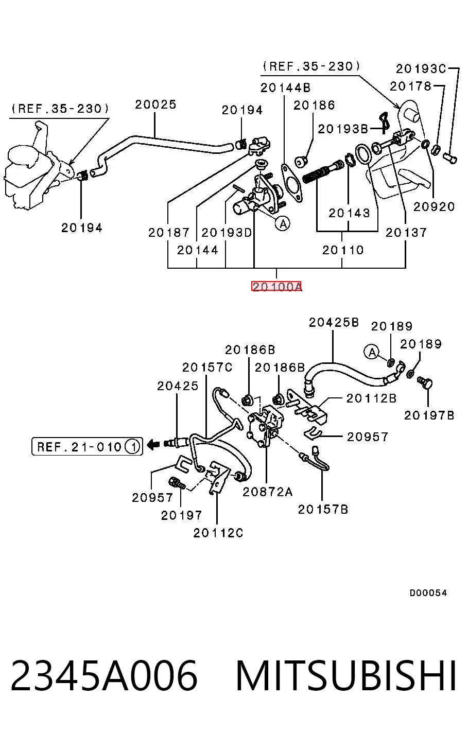 2345A006 Mitsubishi