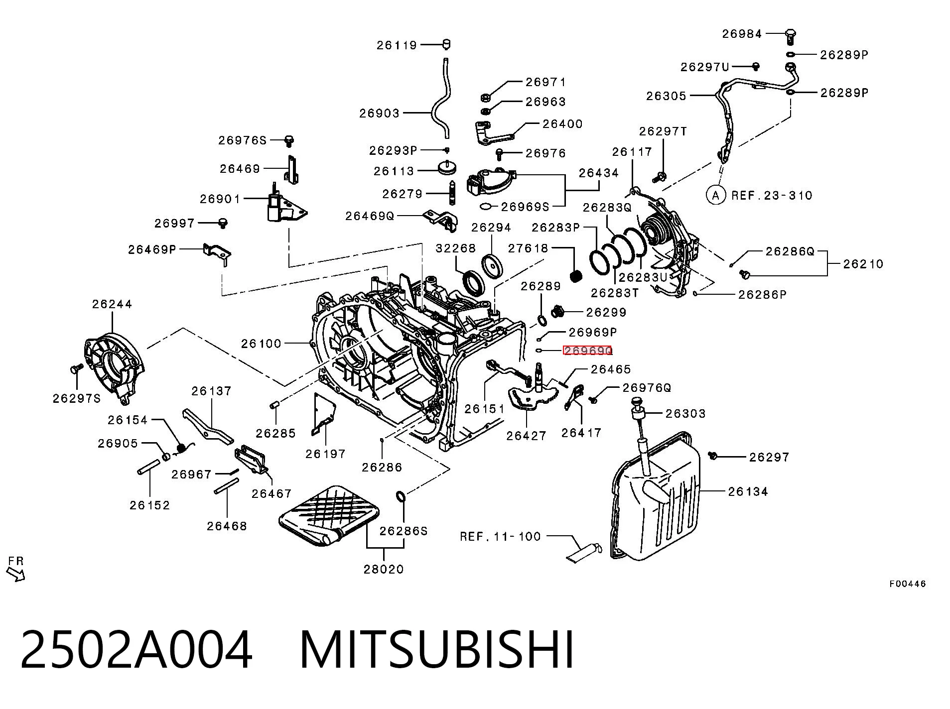 2502A004 Mitsubishi