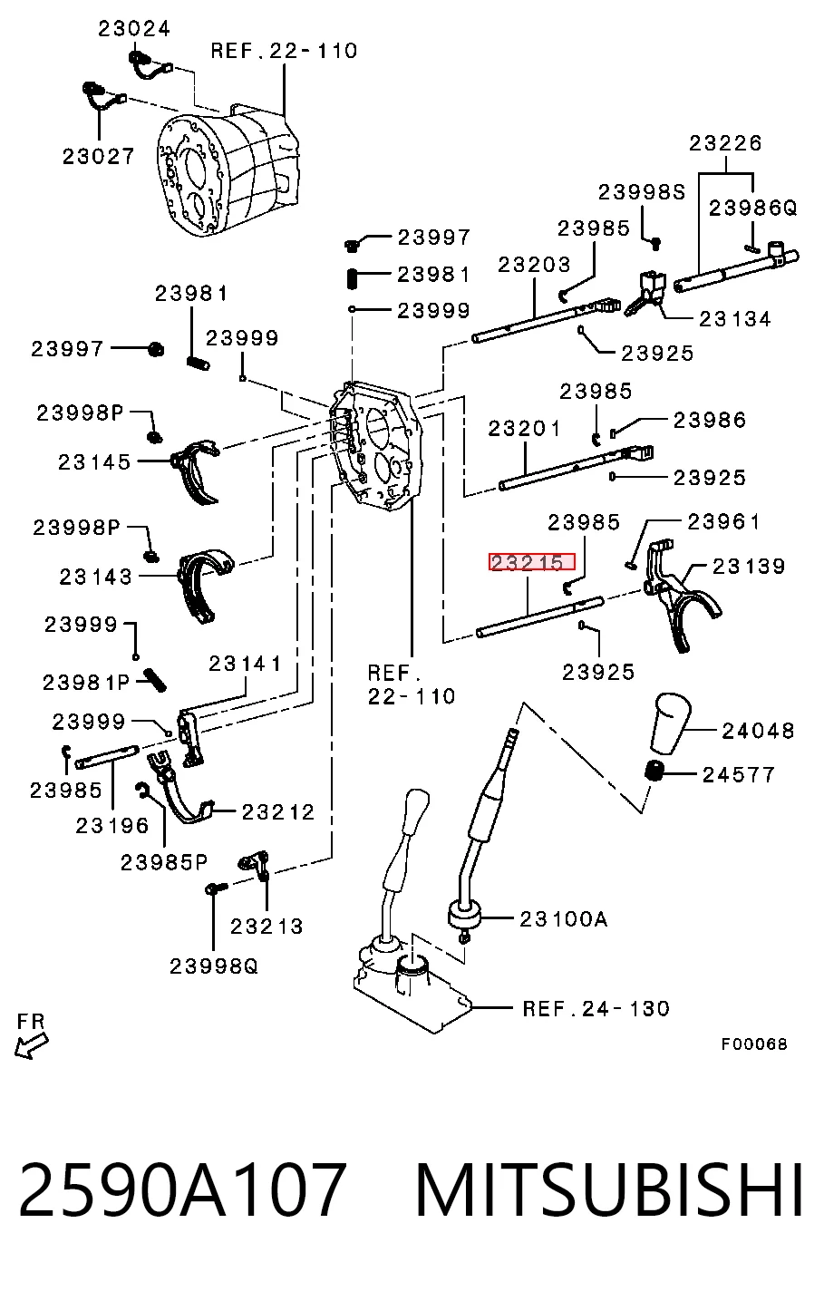 2590A107 Mitsubishi
