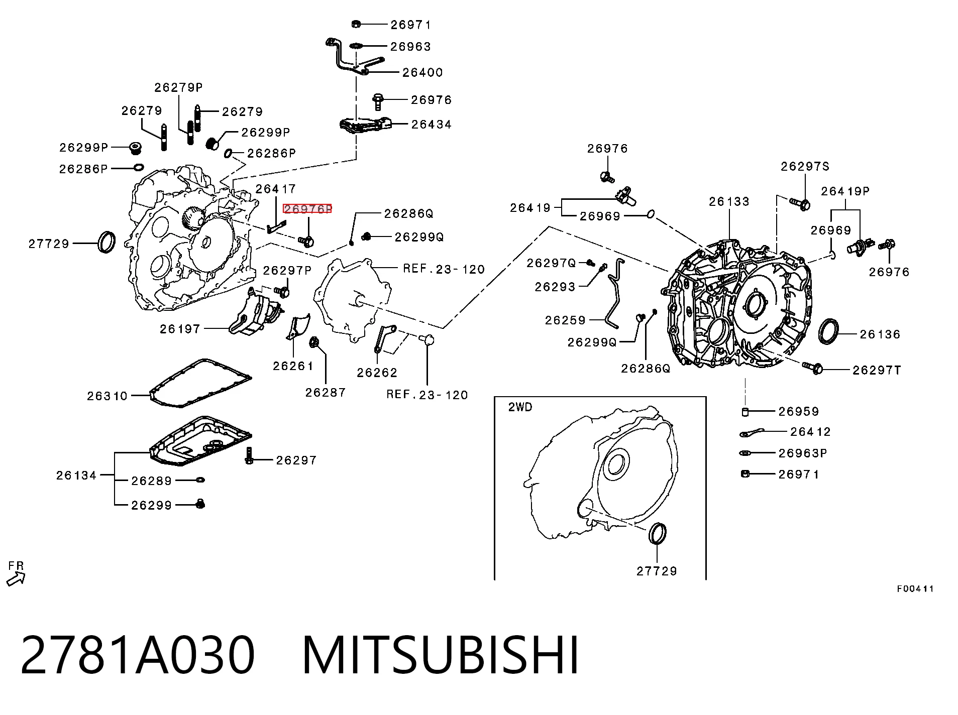 2781A030 Mitsubishi