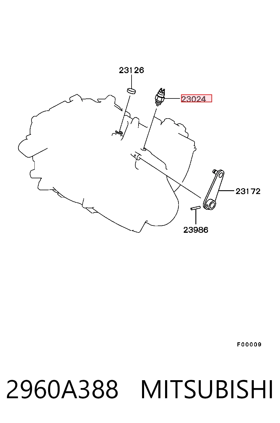  Sensor de ativação das luzes de marcha à ré Volvo XC90 SUV (2002 - 2015) 