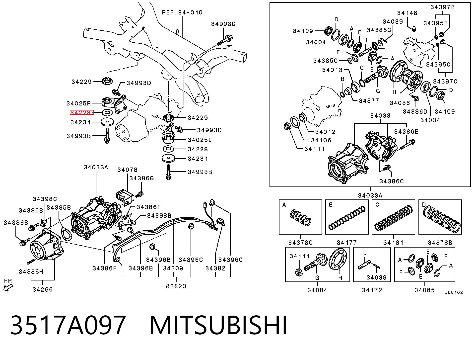 3517A097 Mitsubishi