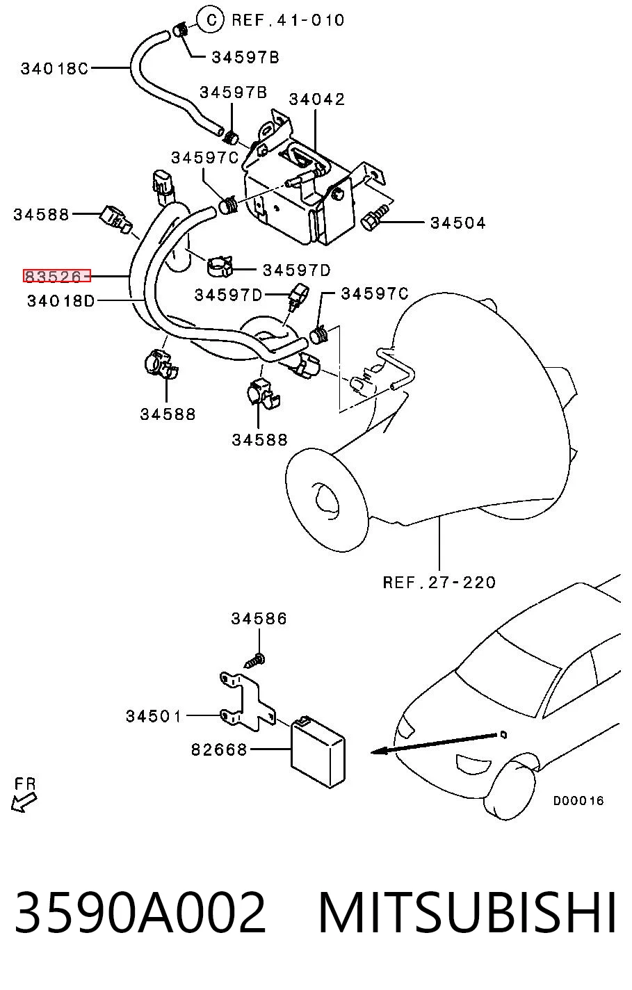 3590A002 Mitsubishi