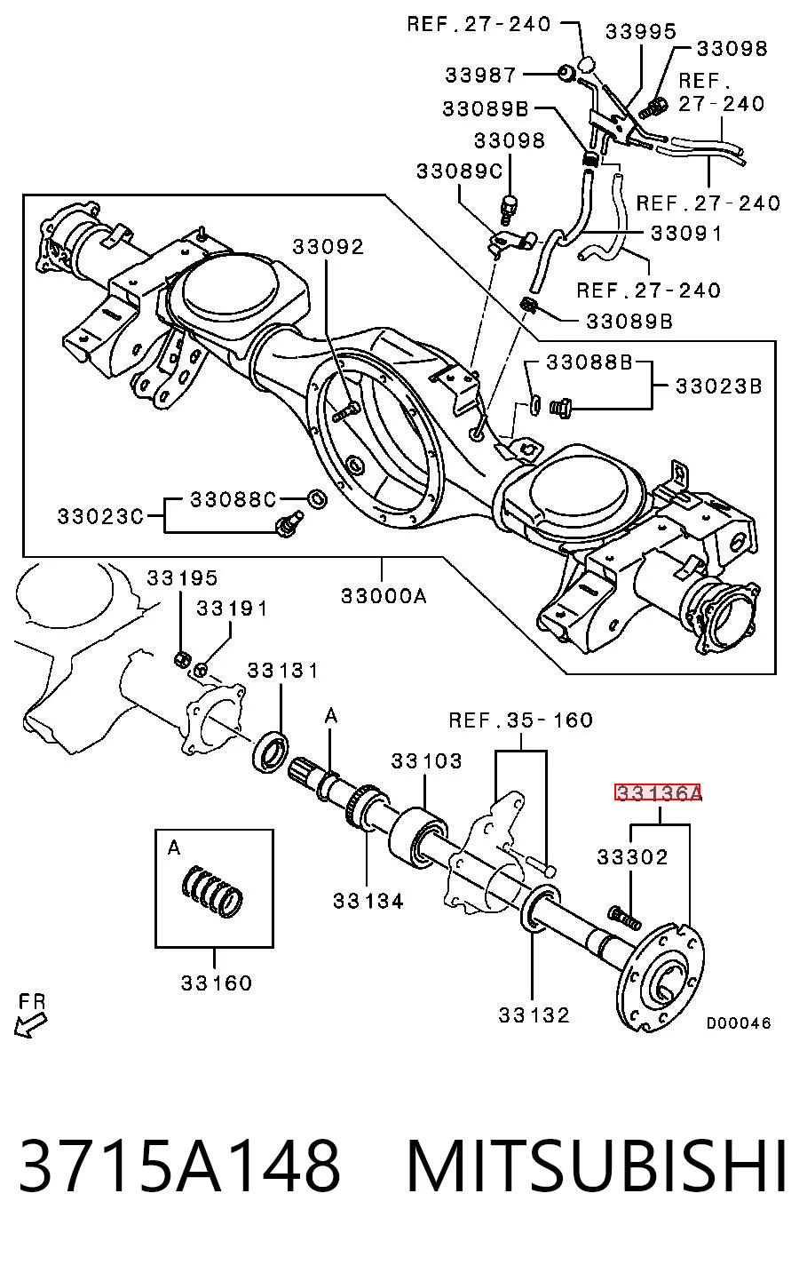 3715A148 Mitsubishi