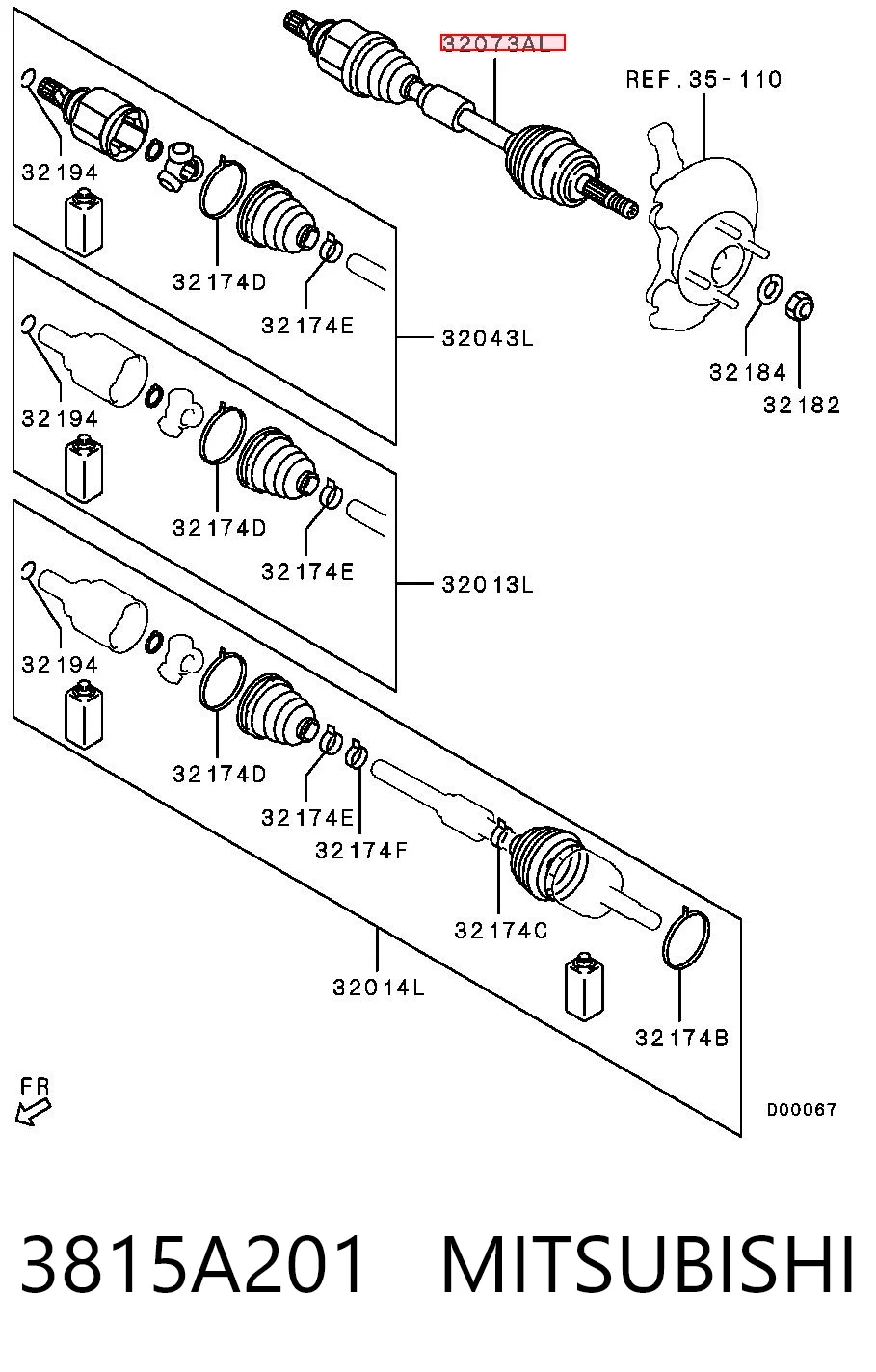 3815A201 Mitsubishi