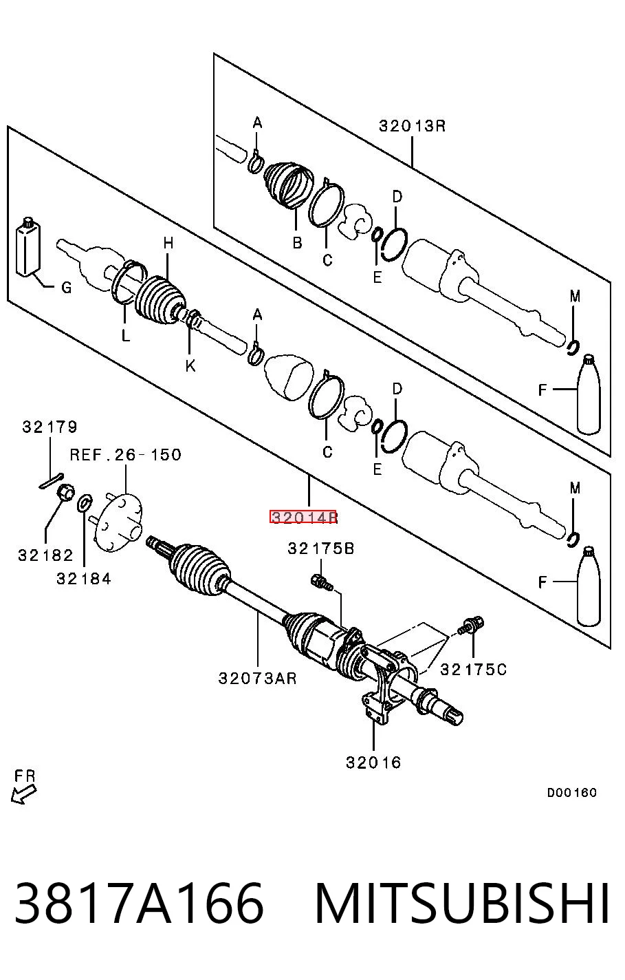 Bota de proteção externa de junta homocinética do semieixo dianteiro Mitsubishi ASX preço, a partir de 10,95 USD